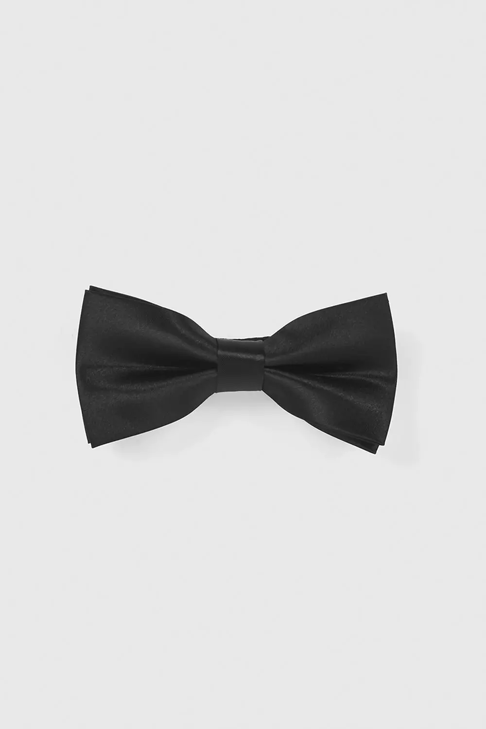 Black Plain Bow Tie alternative image