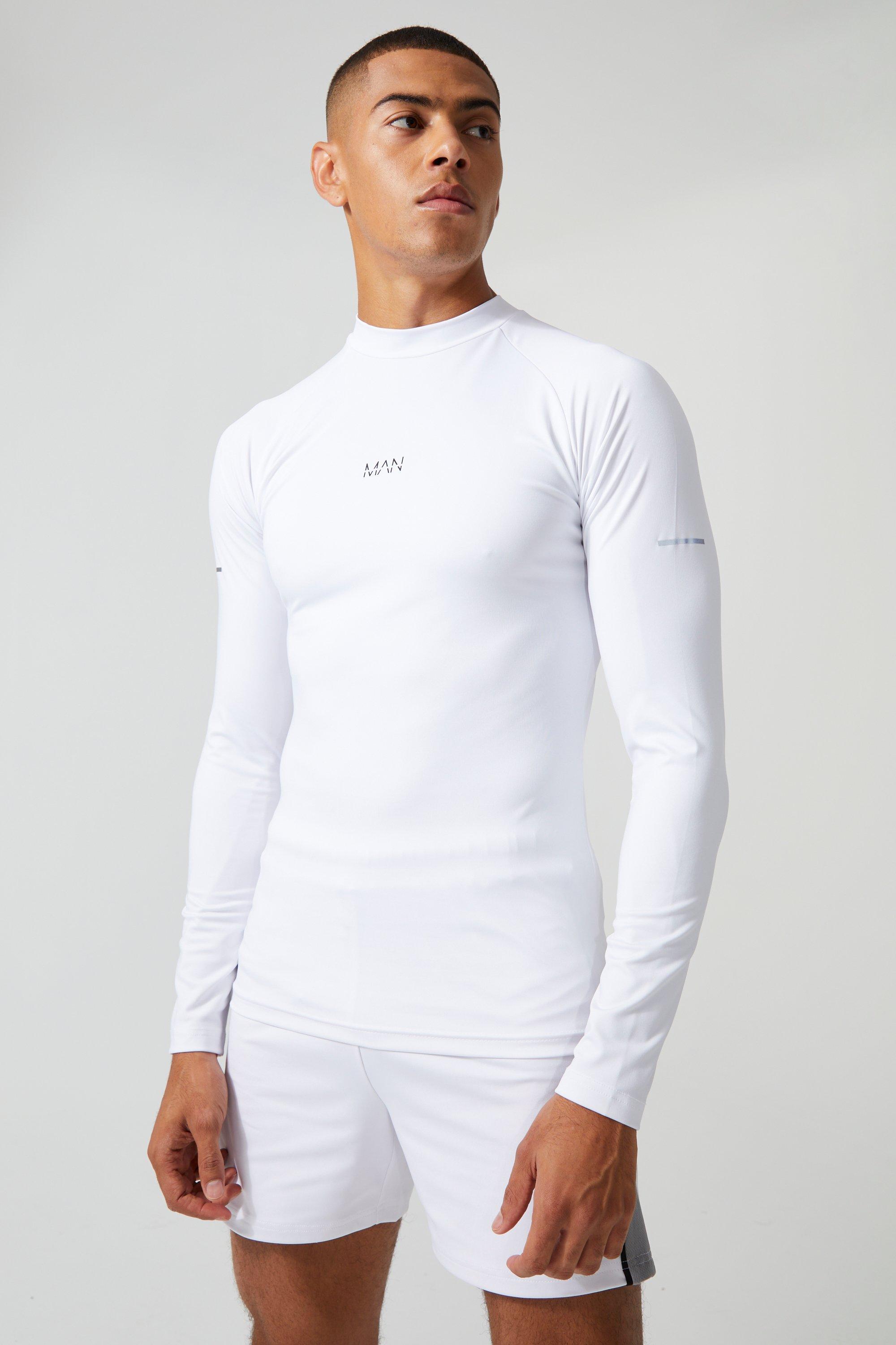 MAN Active Compression Hoodie | boohooMAN UK