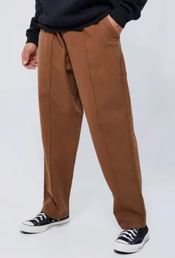 Tan Brown Tall Skate Fit Overdyed Peached Pants