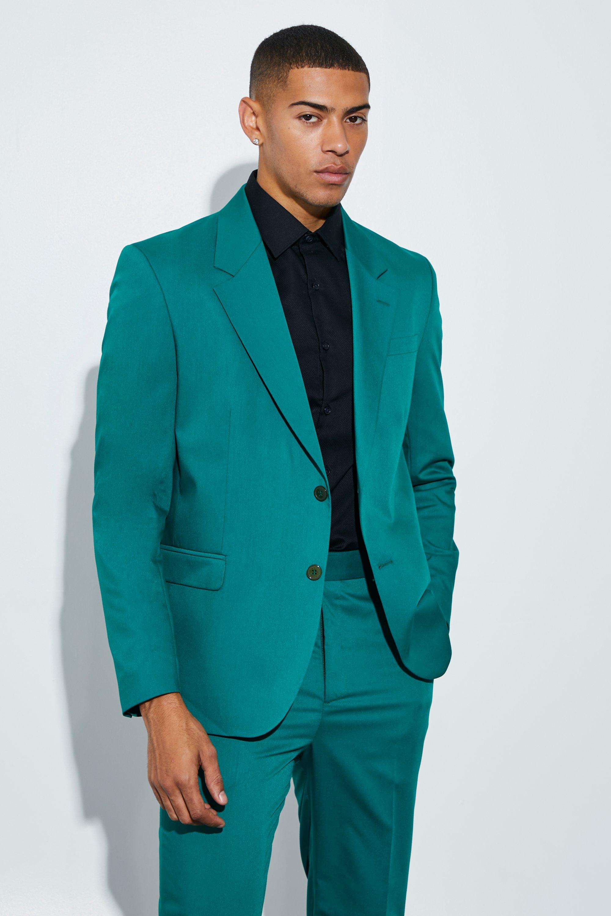 Oversized Boxy Single Breasted Suit Jacket | boohooMAN USA