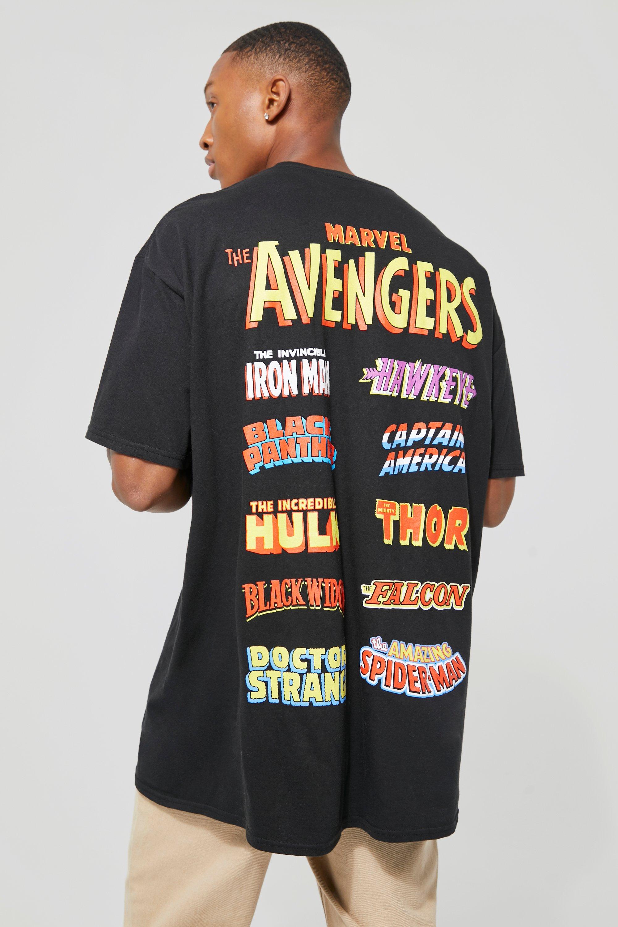 Avengers signed hot sale t shirt