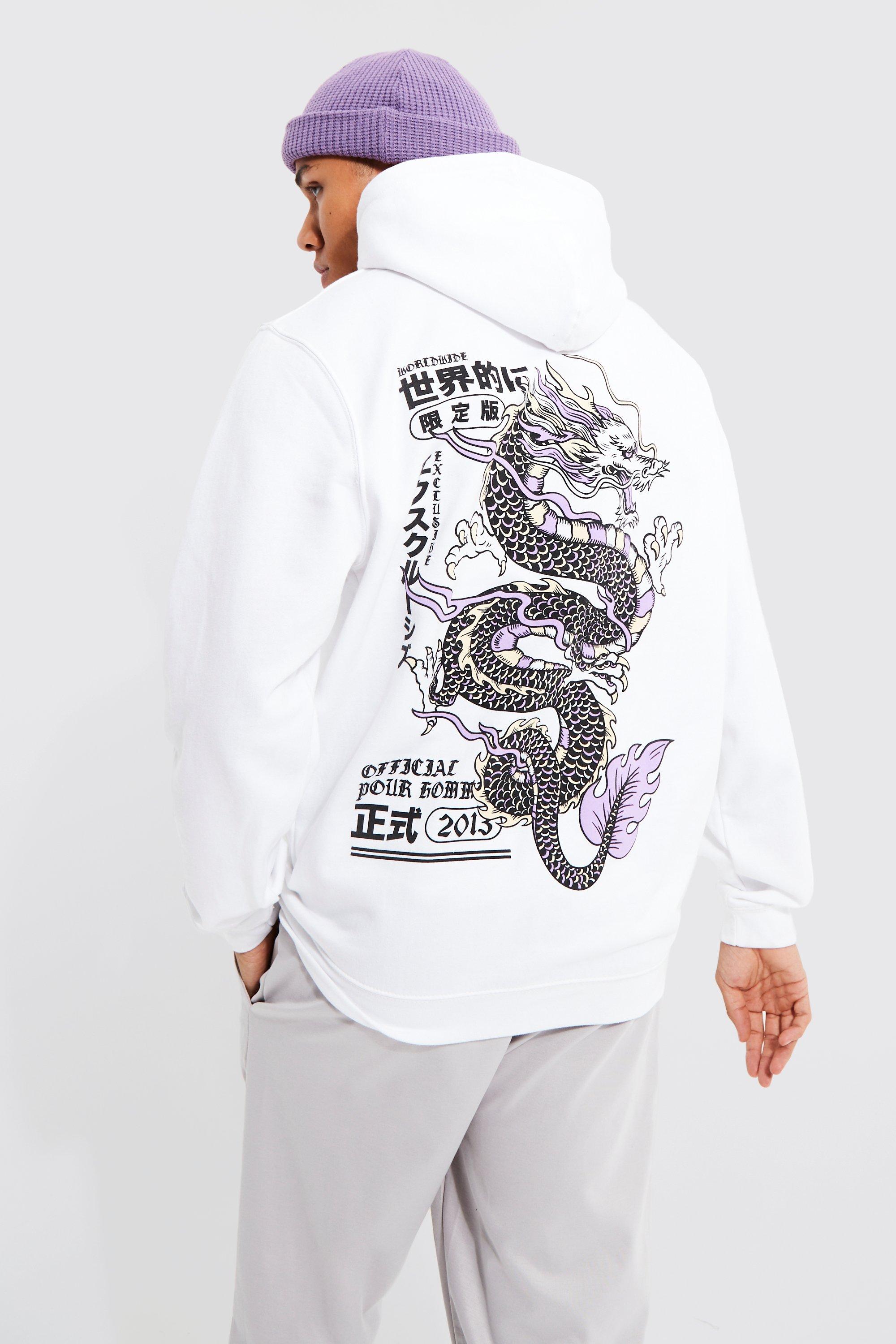 Urban outfitters dragon on sale hoodie