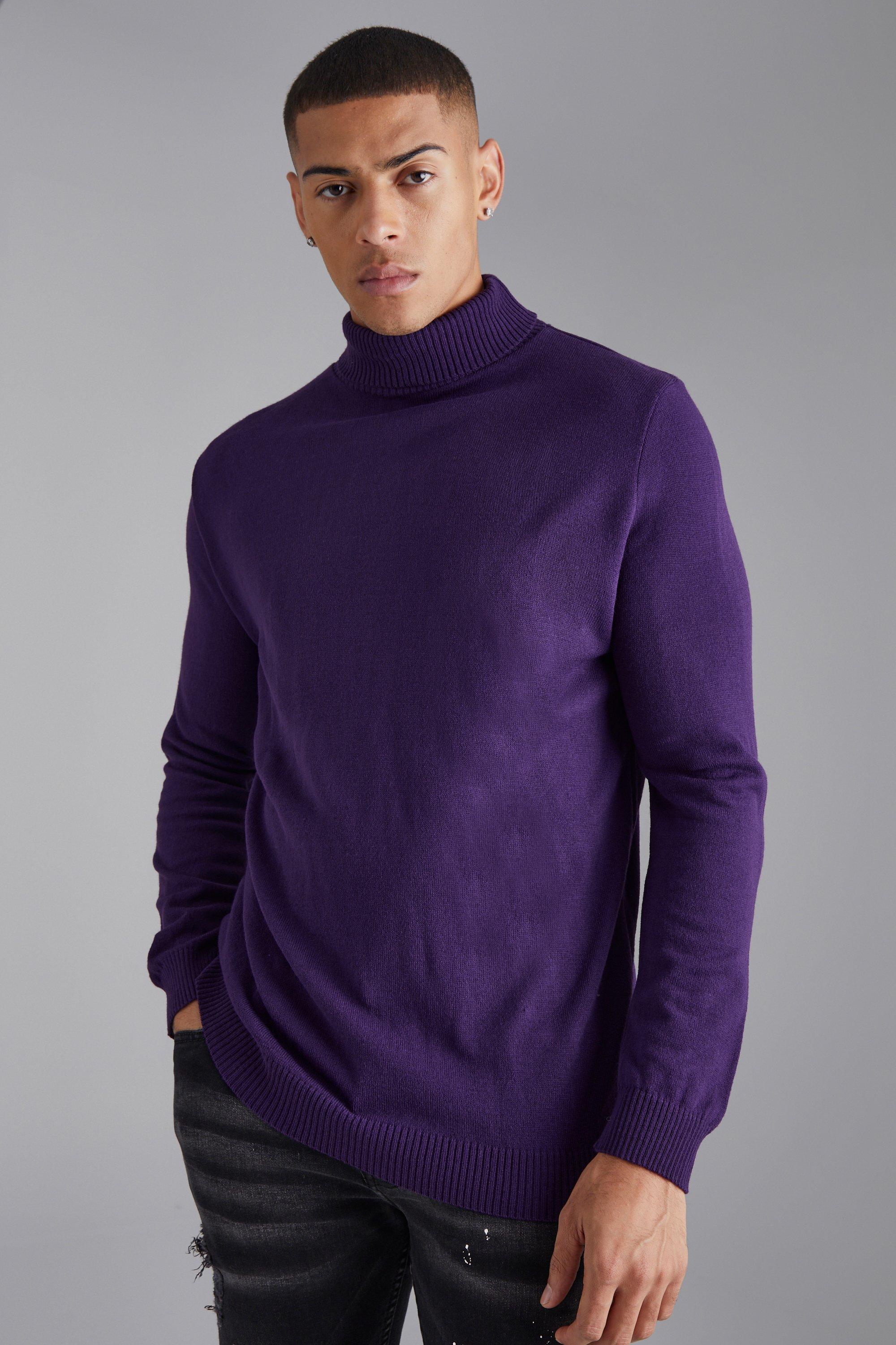 Buy Men's Roll Neck Knittedclothing Online