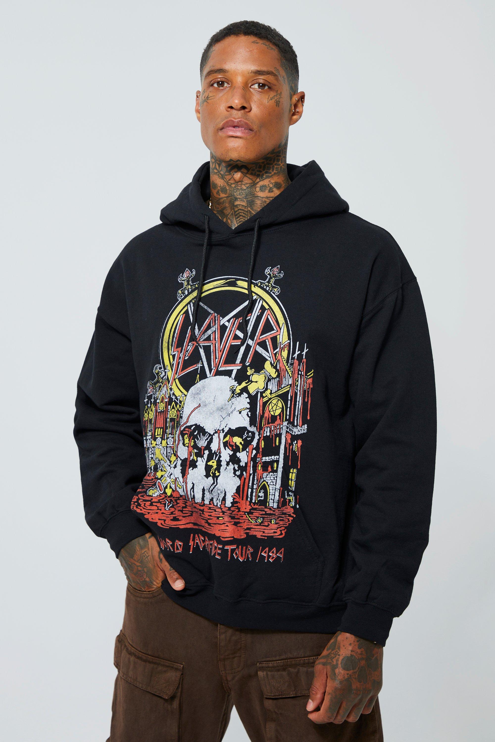 Slayer on sale pullover hoodie