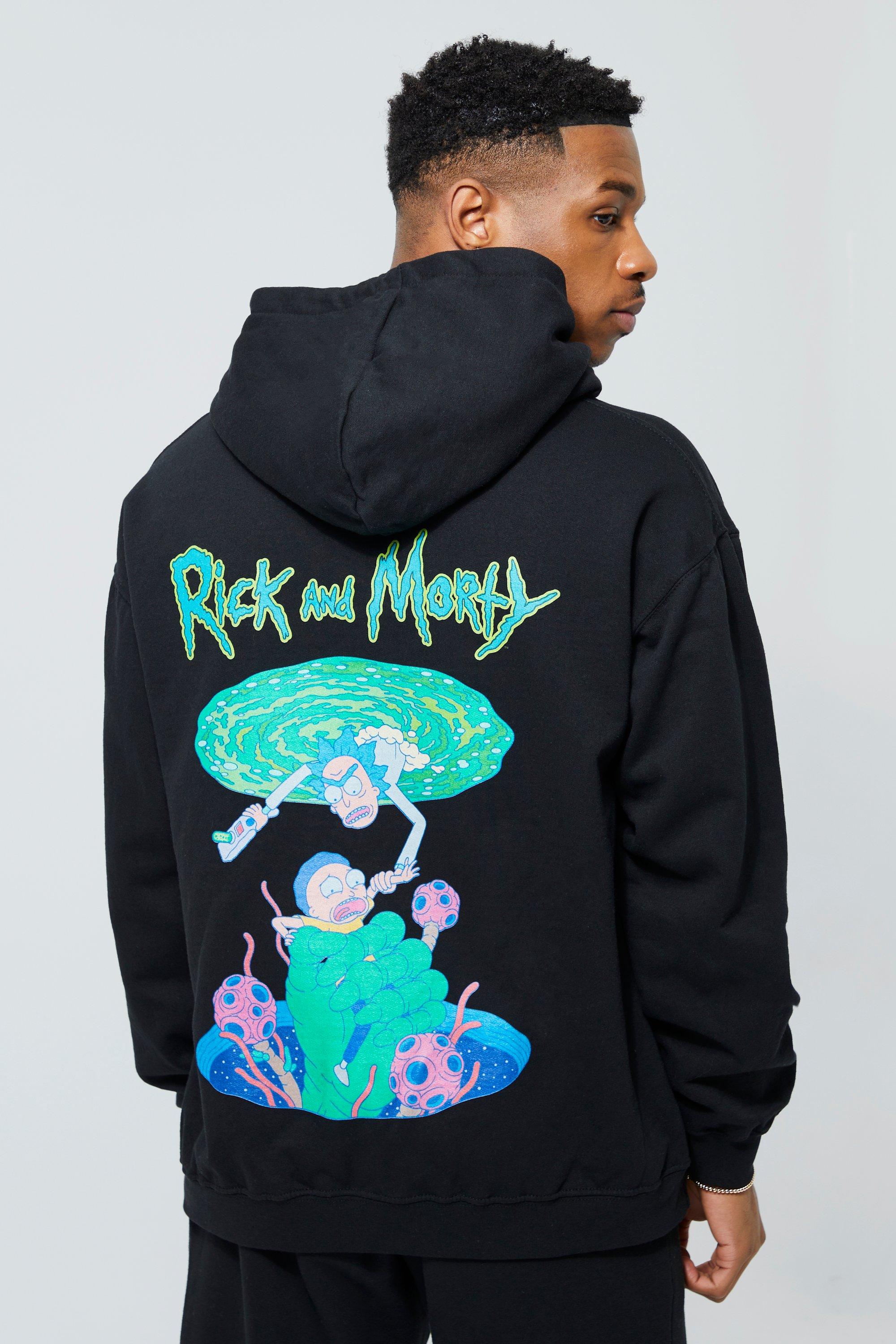 Rick and store morty pullover