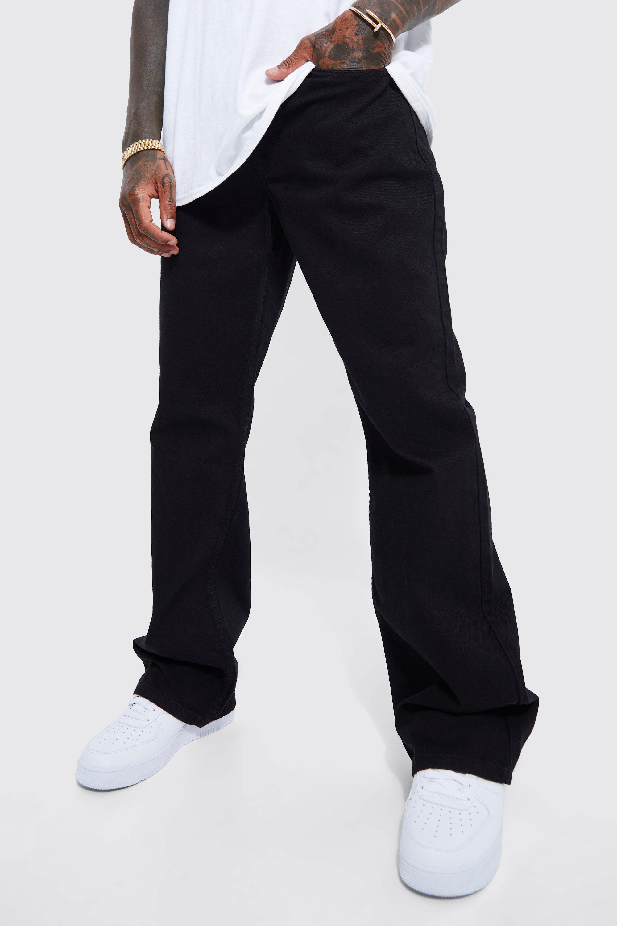 Relaxed Fit Rigid Jeans | boohooMAN USA