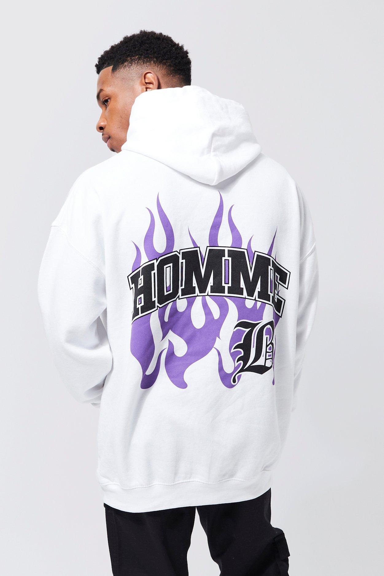 Boohooman oversized hot sale hoodie