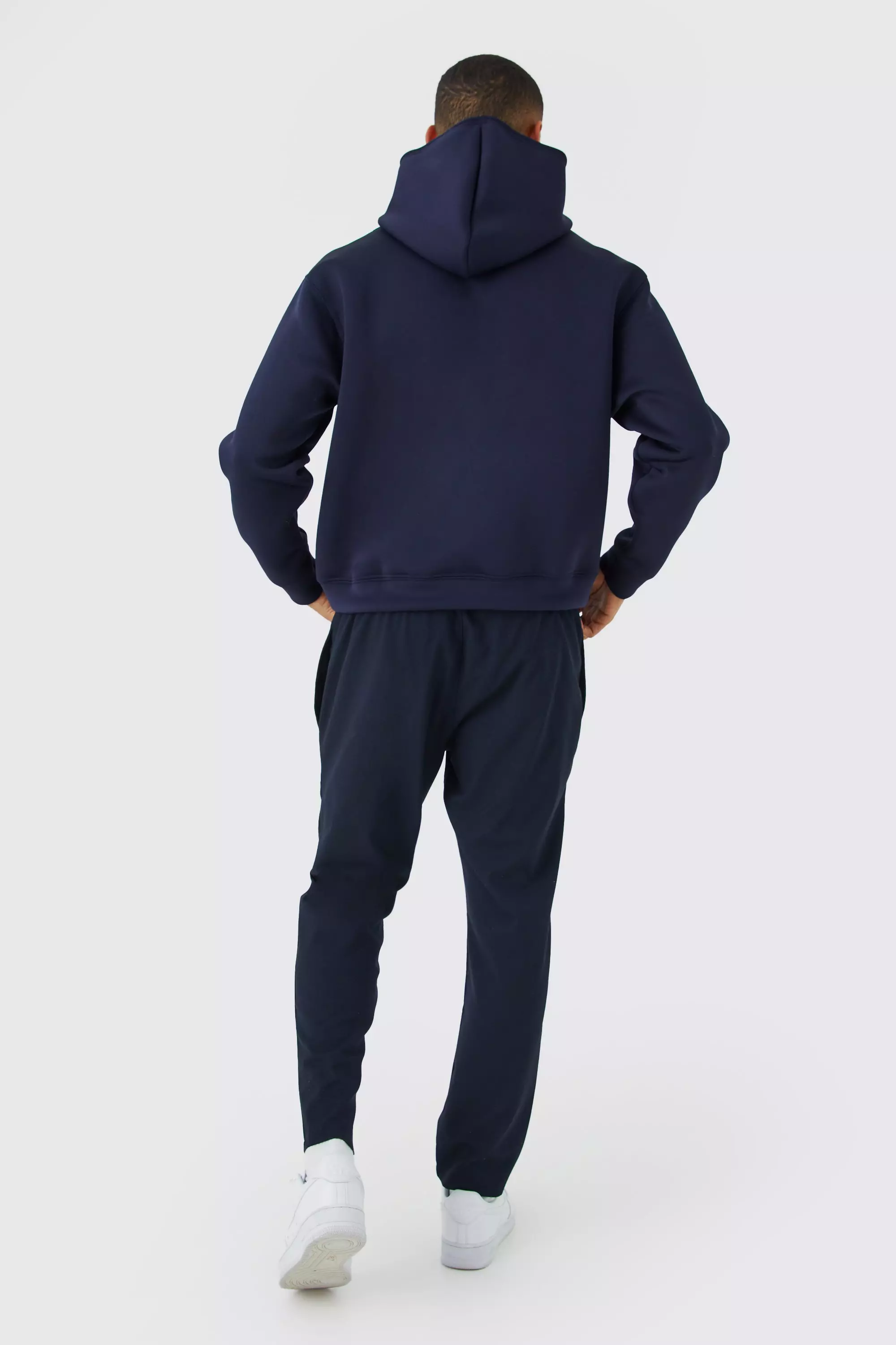 Oversized Boxy Scuba Hoodie | boohooMAN USA