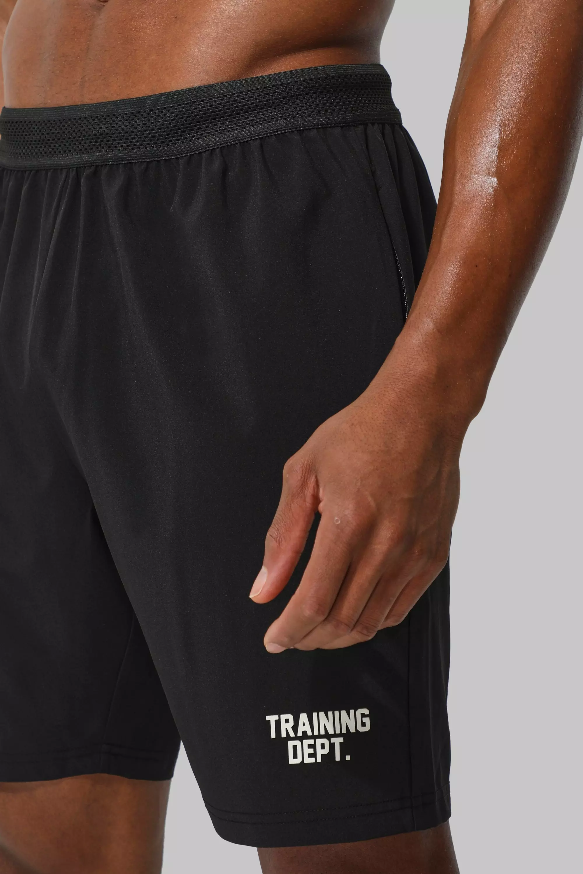 Short de sport performance - MAN Active, Black autre image