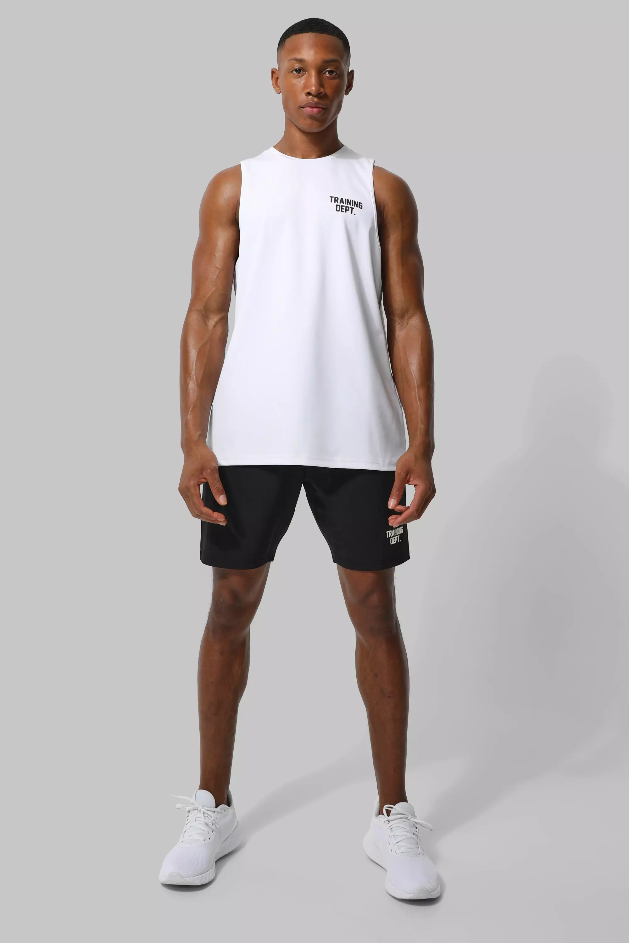 Short de sport performance - MAN Active, Black autre image