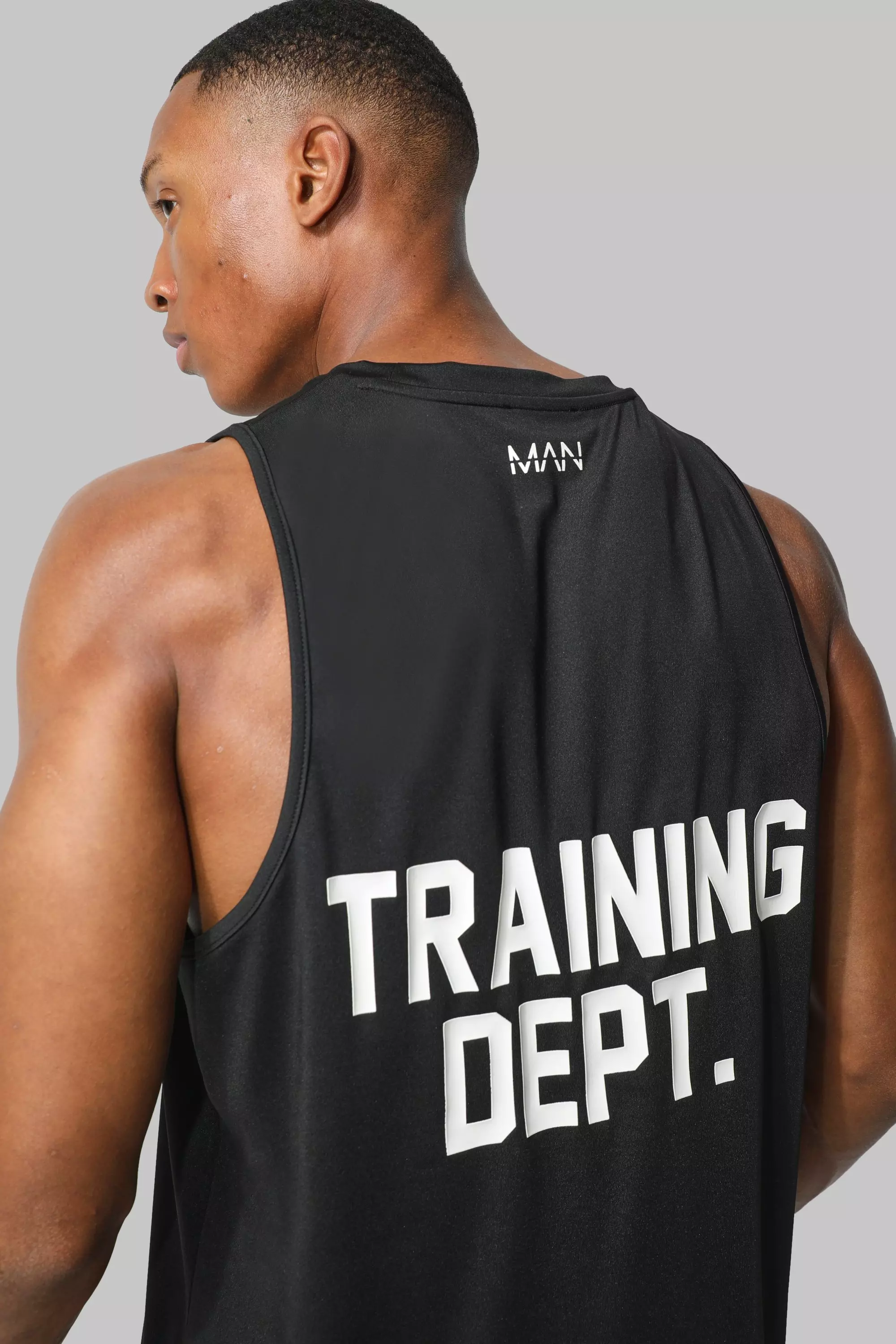 Man Active Training Dept Performance Vest Black