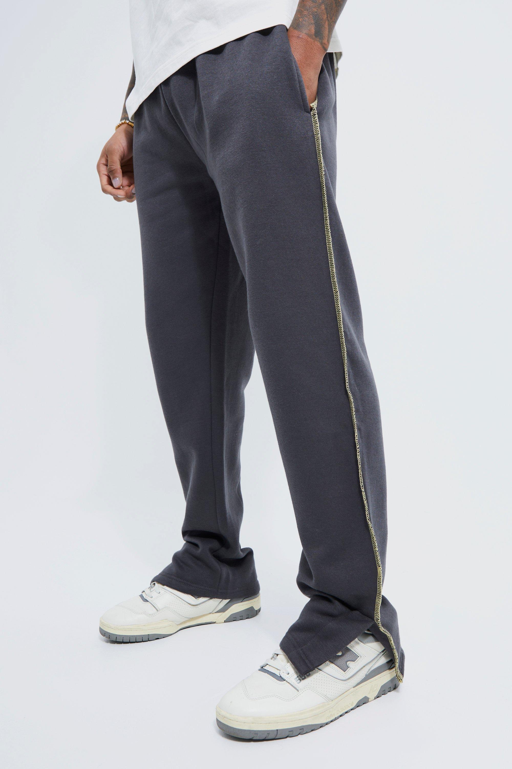 Man Active Gym Lightweight Plain Track Pant