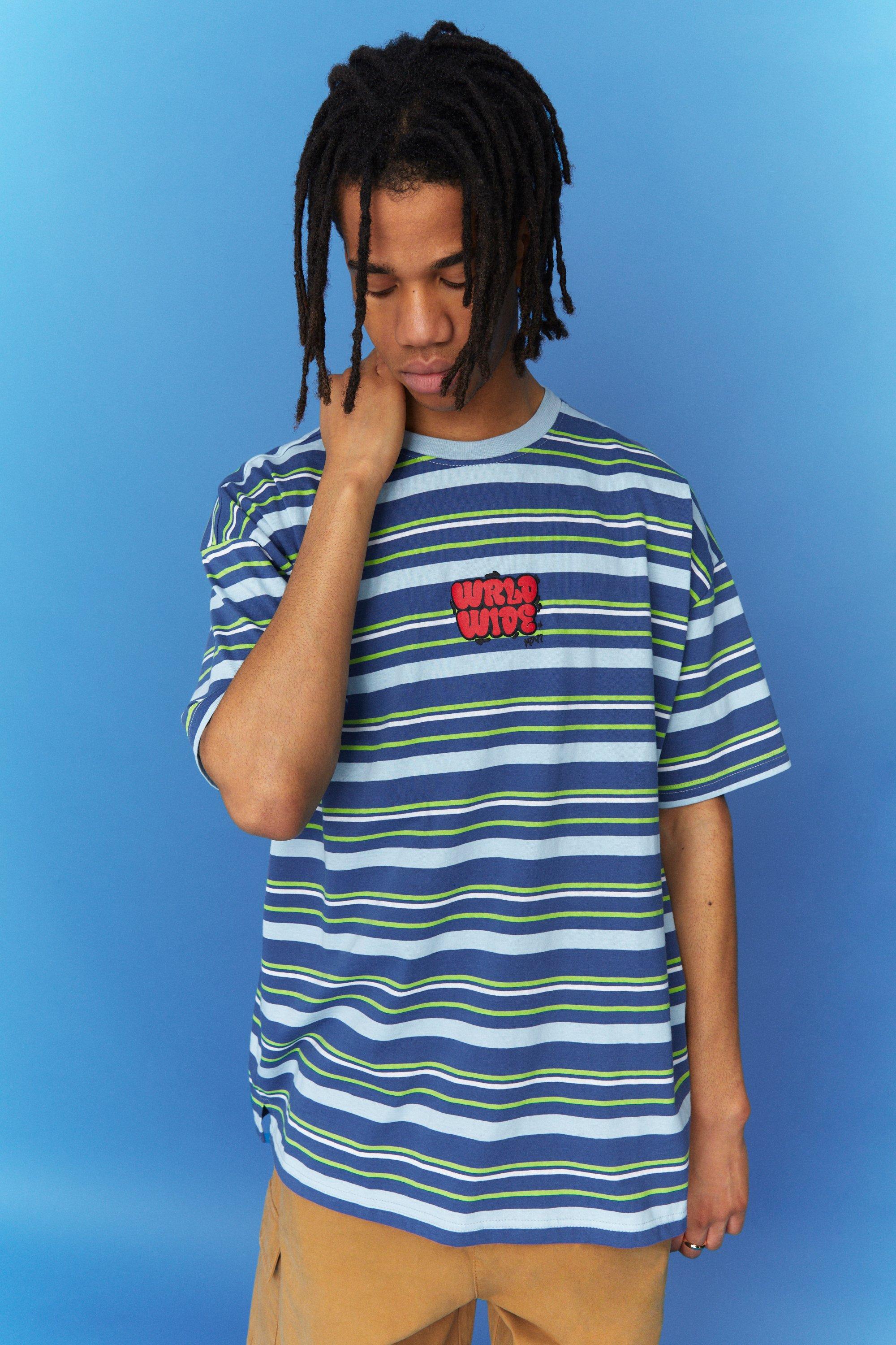 Striped Logo T-Shirt