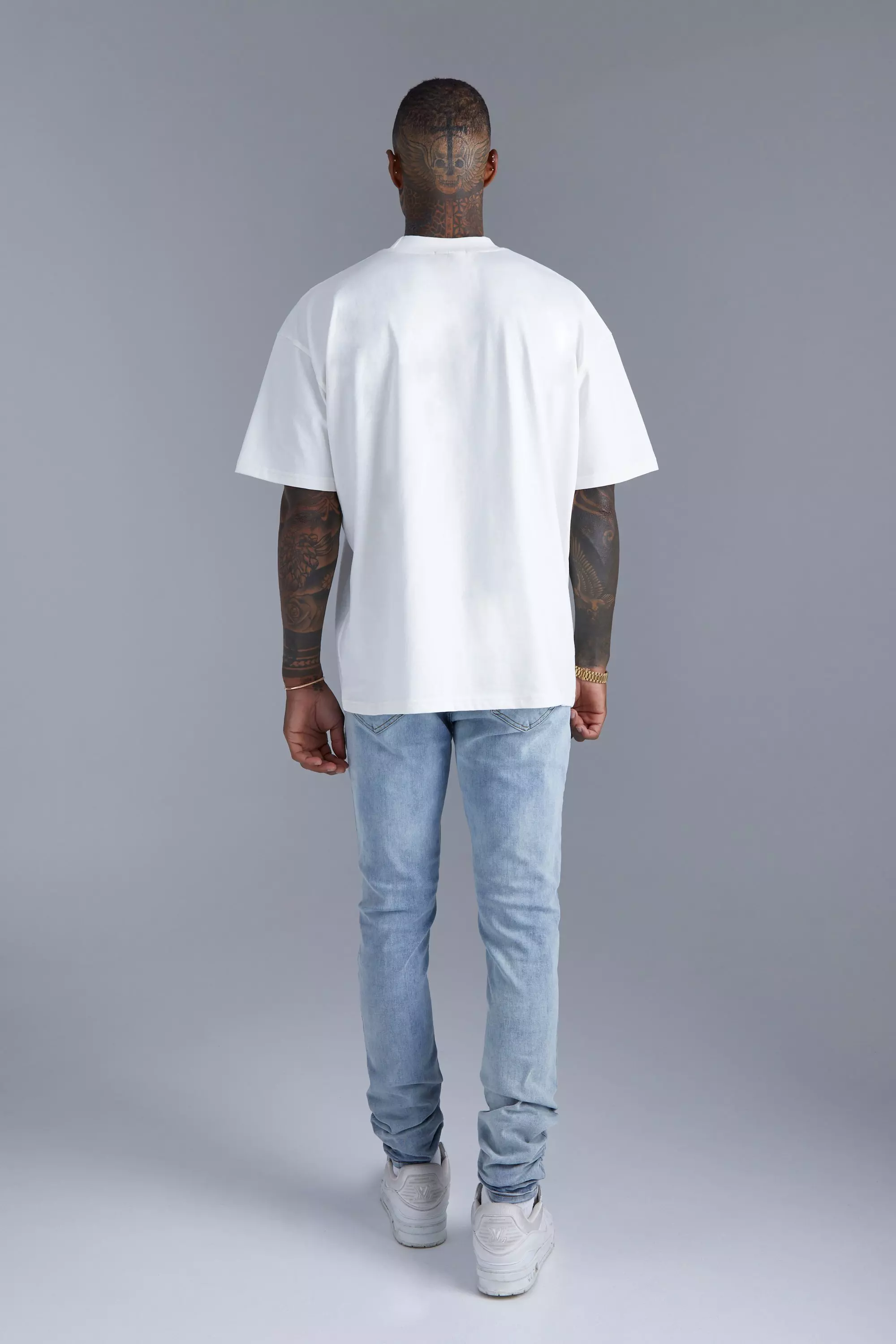 Skinny Jeans, Ice blue alternatives Bild