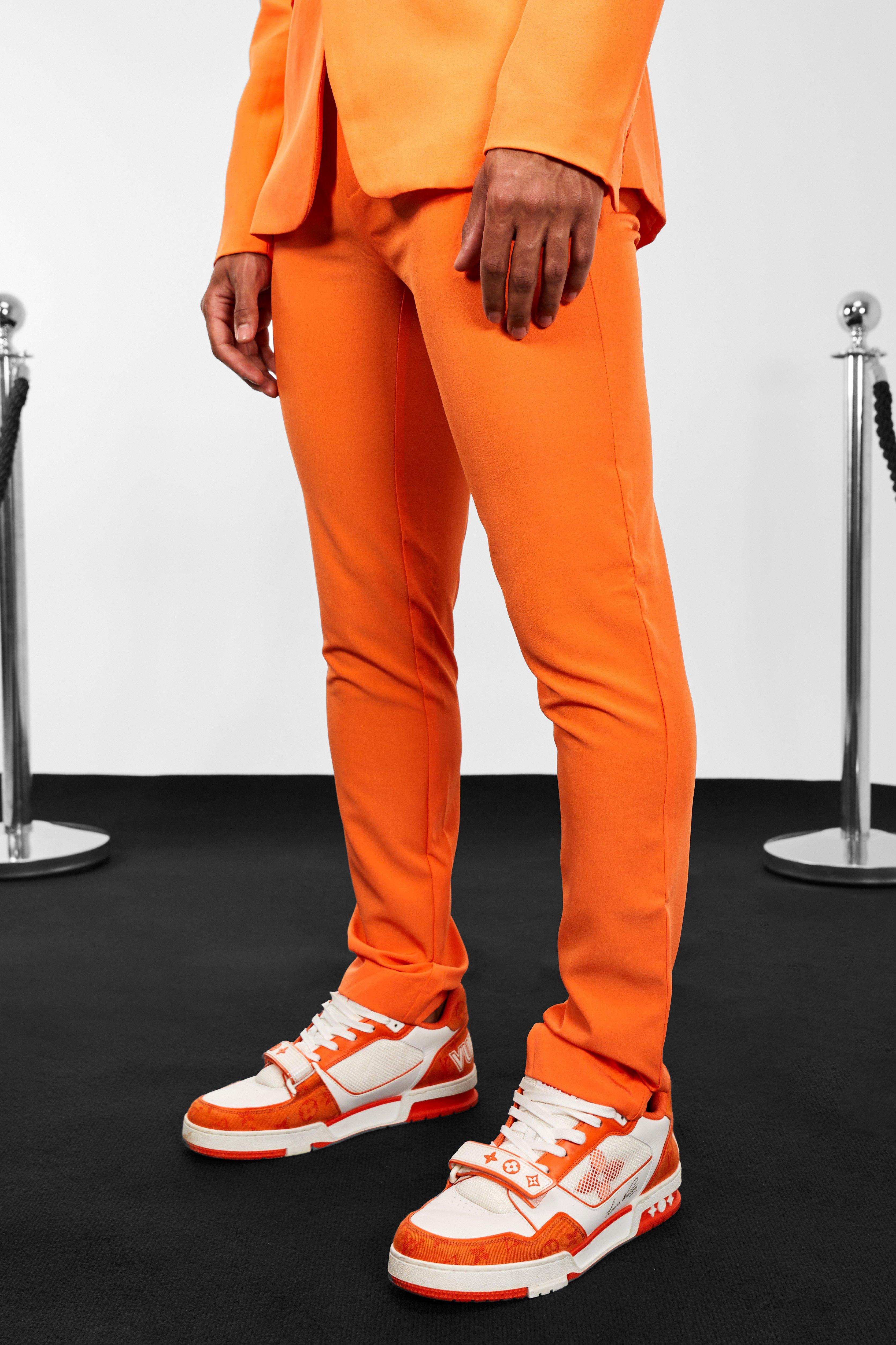 Skinny Fit Suit Pants | boohooMAN USA