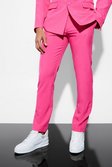 Fuchsia Slim Fit Suit Trousers