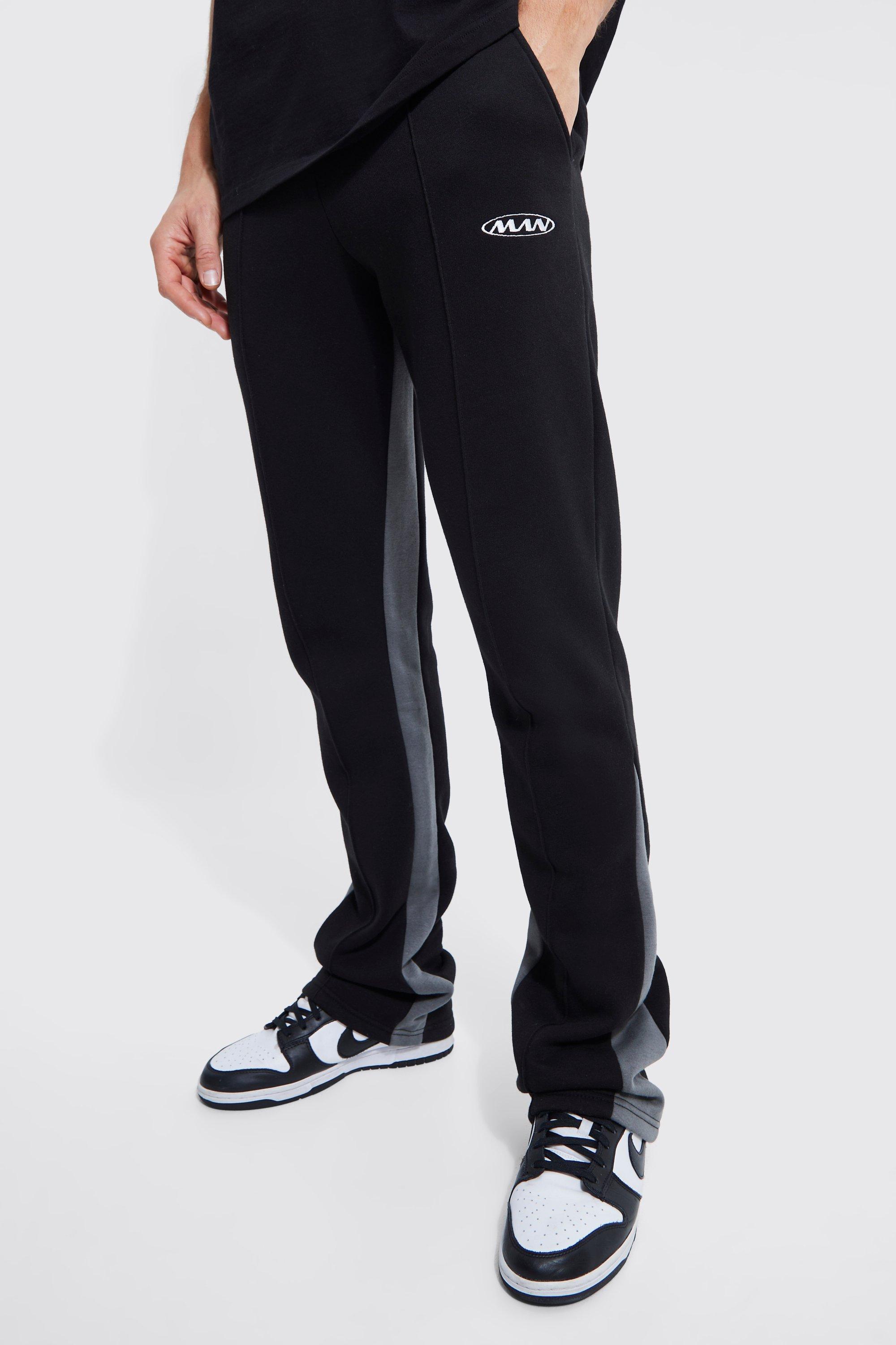 Tall Stacked Flare Contrast Gusset Jogger