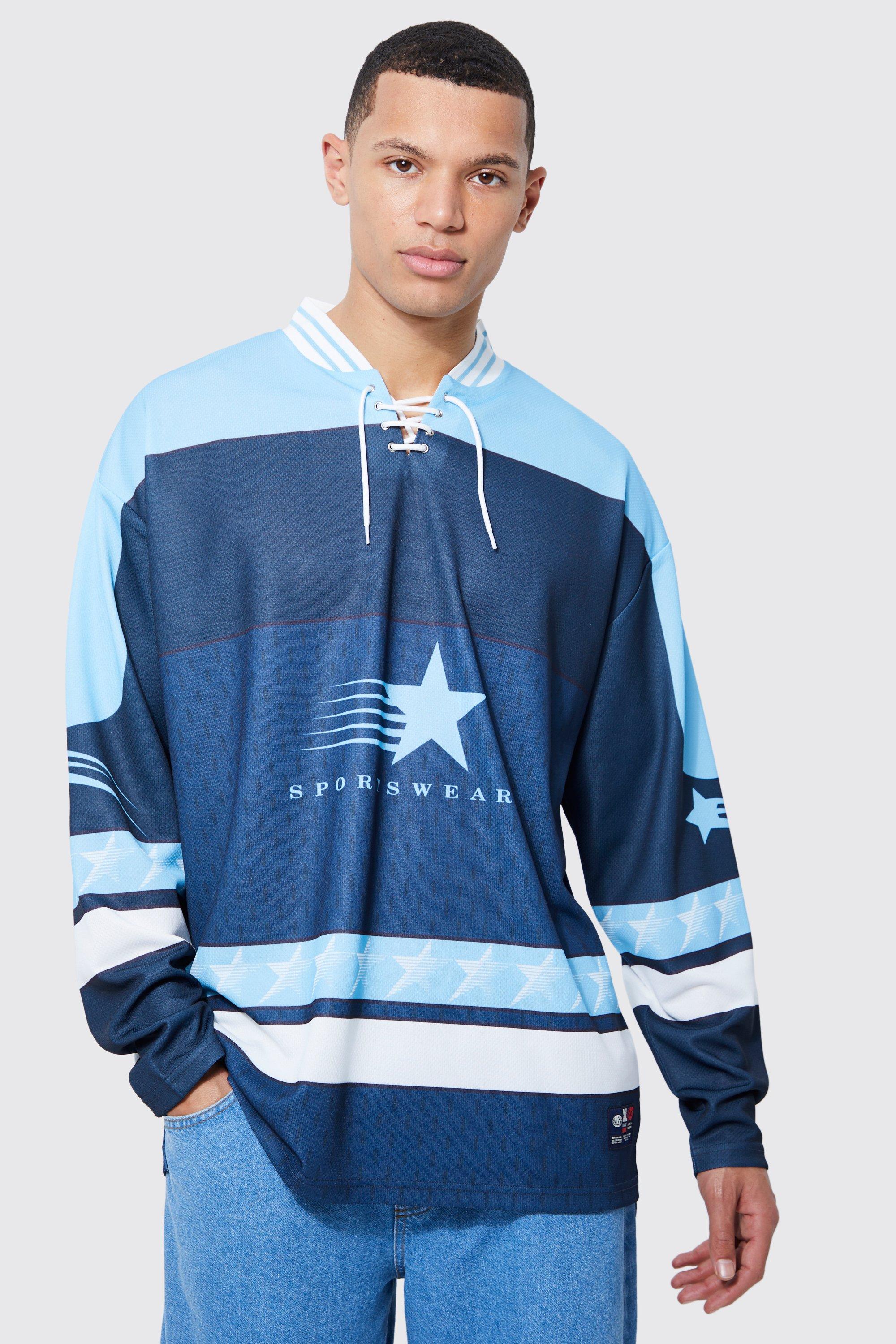 Mitchell & Ness - Men - Dallas Cowboys Hockey Hoodie - Navy L