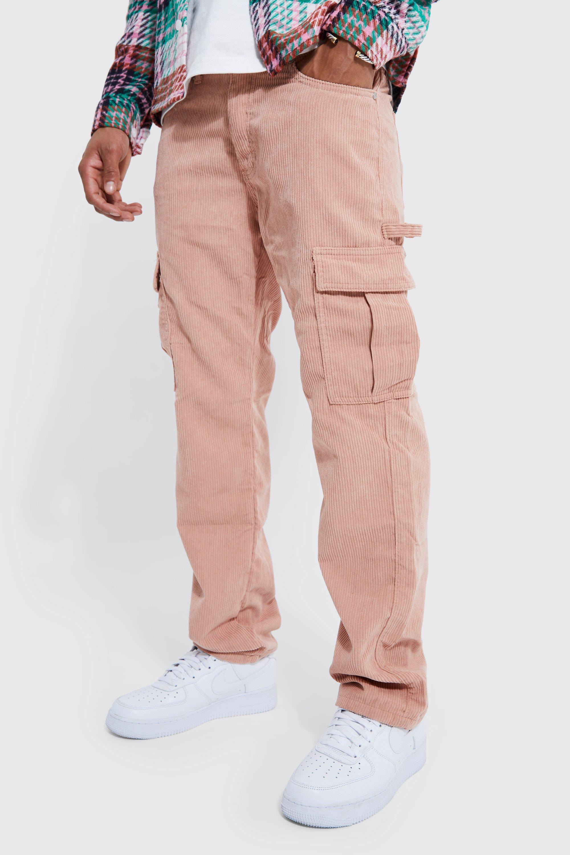 Relaxed Fit Cord Carpenter Pants