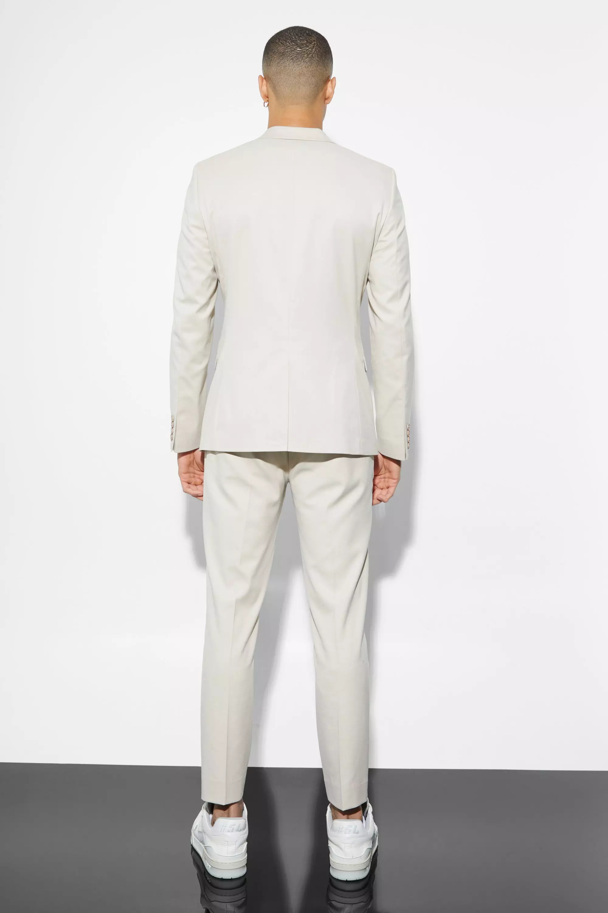 Veste de costume cintrée , Beige autre image