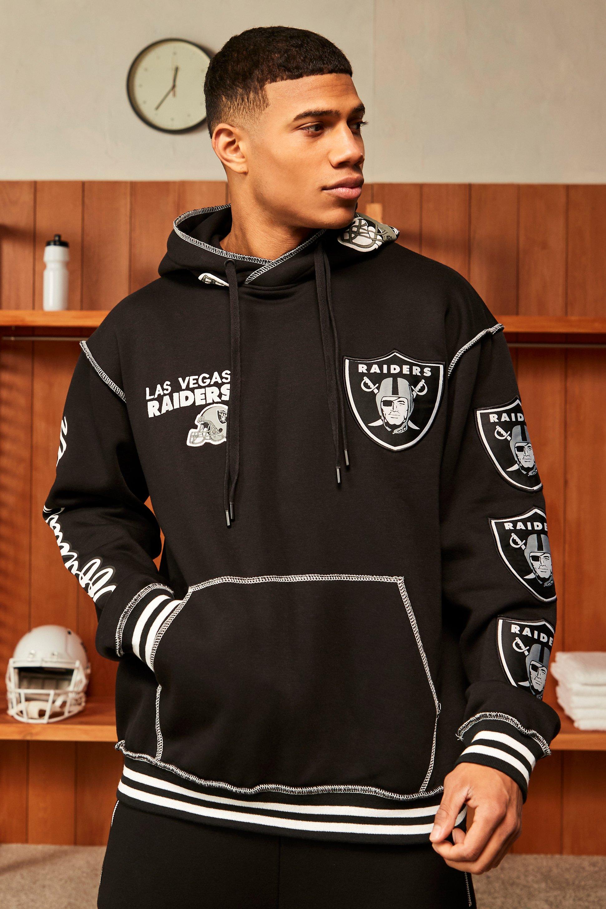 Oversized Nfl Las Vegas Raiders T-shirt | boohooMAN