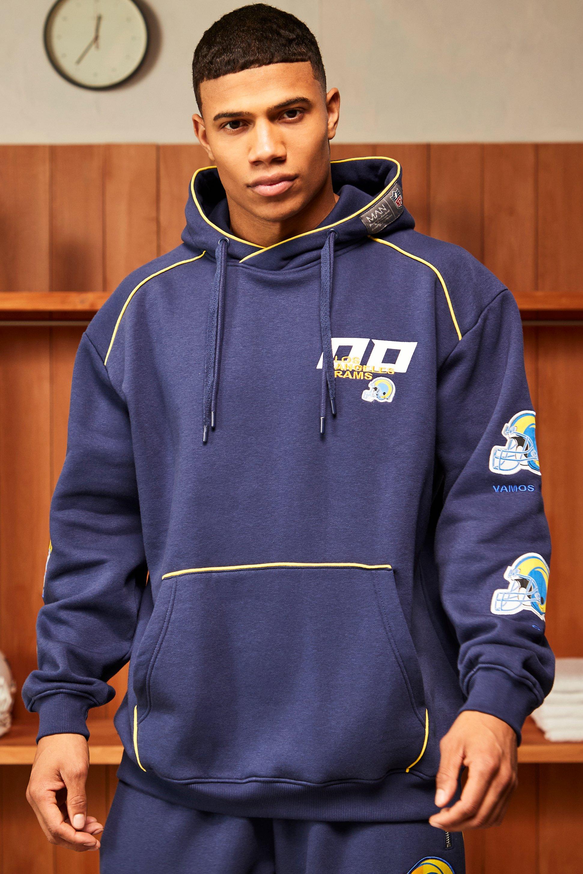 Manuel Los Angeles Rams Printed Pullover Hoodie