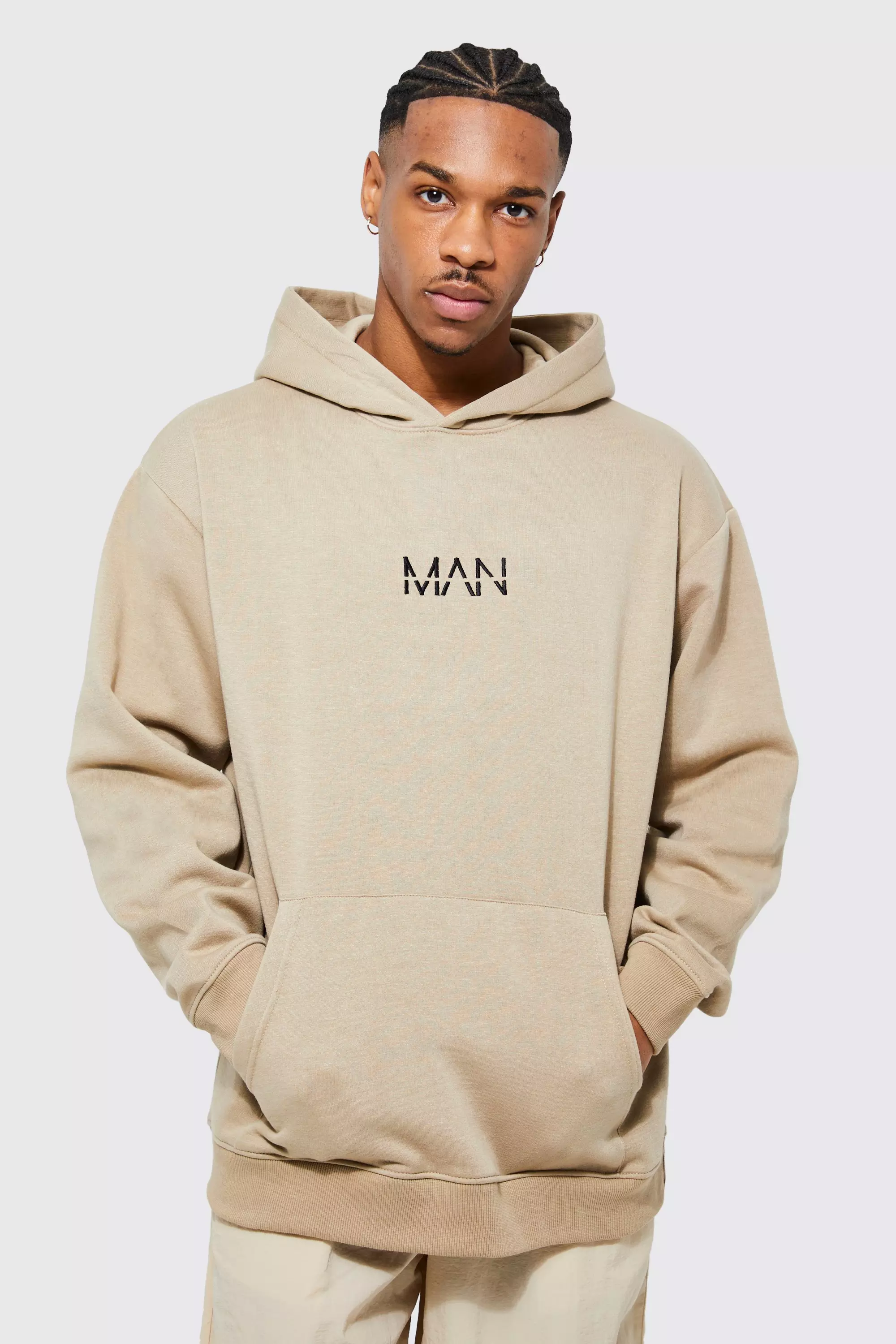 Man Oversized Hoodie boohooMAN IE