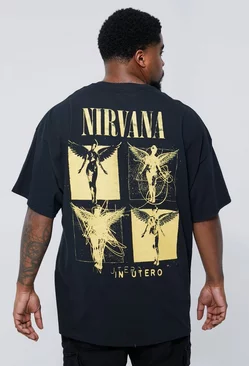 Plus Nirvana License T-shirt Black