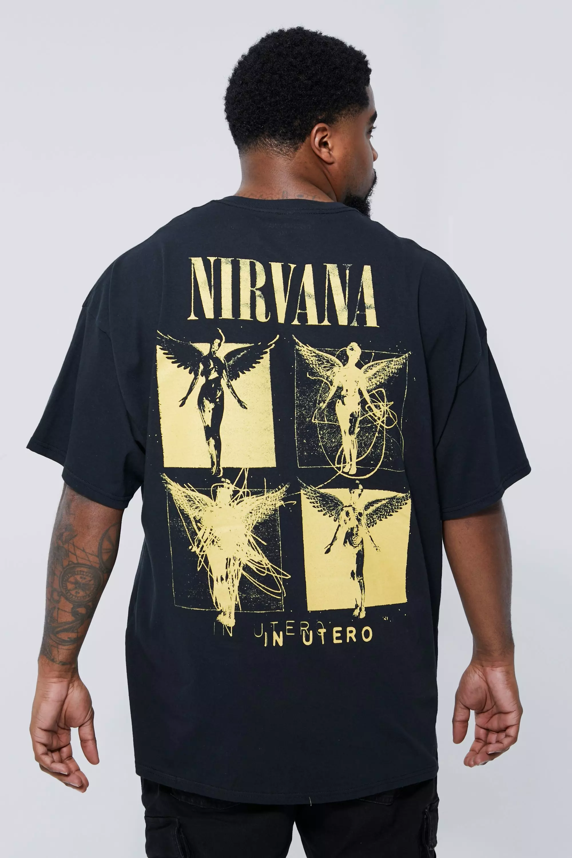 Plus Nirvana License T-shirt Black
