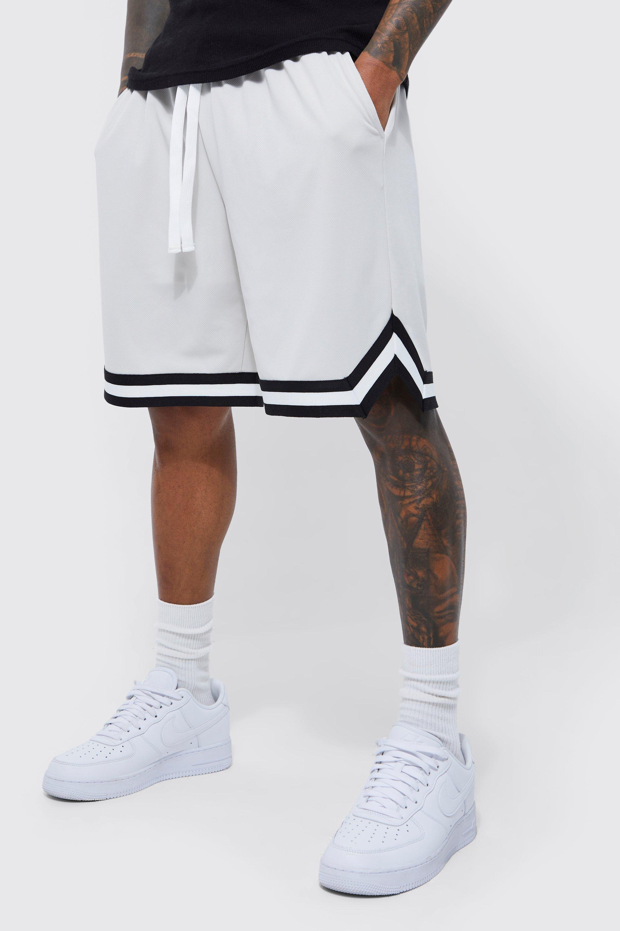 Short Loose Fit Bm Mesh Basketball Short