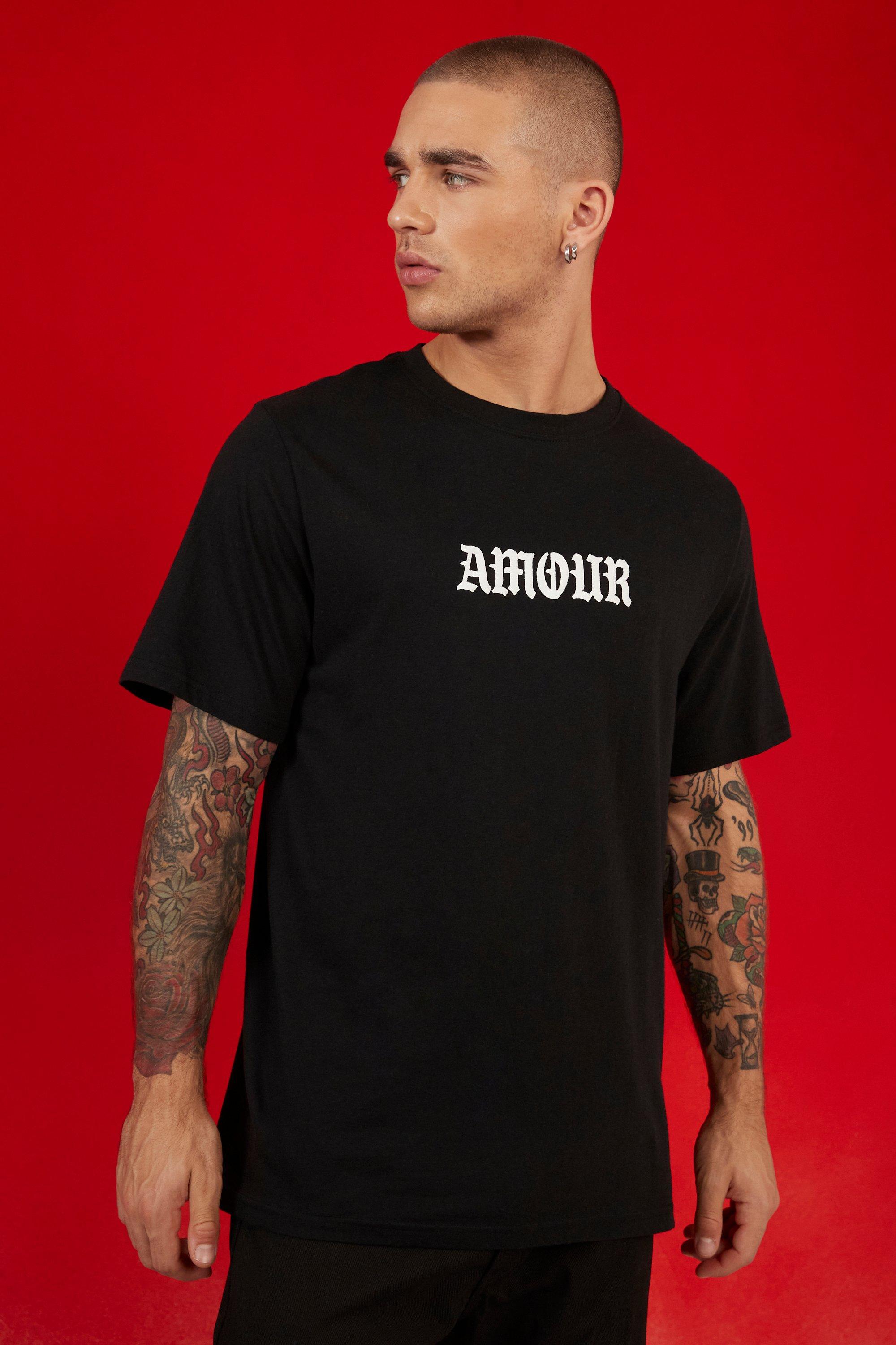 Amour Print T shirt