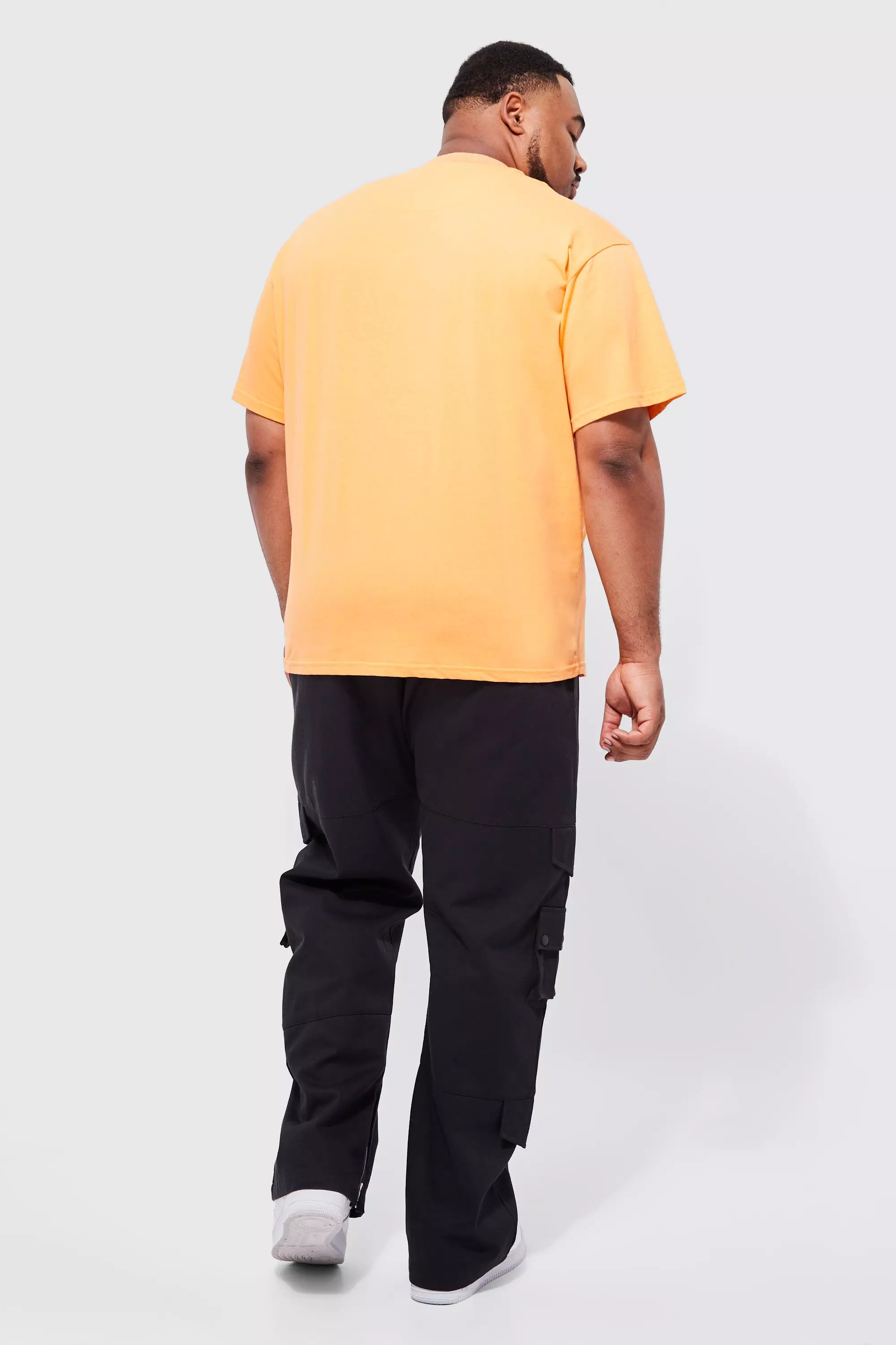 Plus Oversized Man Diamond T-shirt | boohooMAN USA