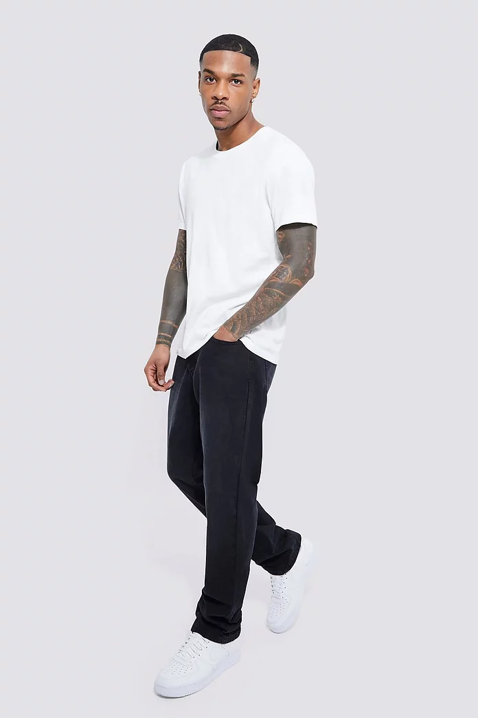 Relaxed Fit 2 Pack Jeans | boohooMAN USA Relaxed Fit 2 Pack Jeans | boohooMAN USA