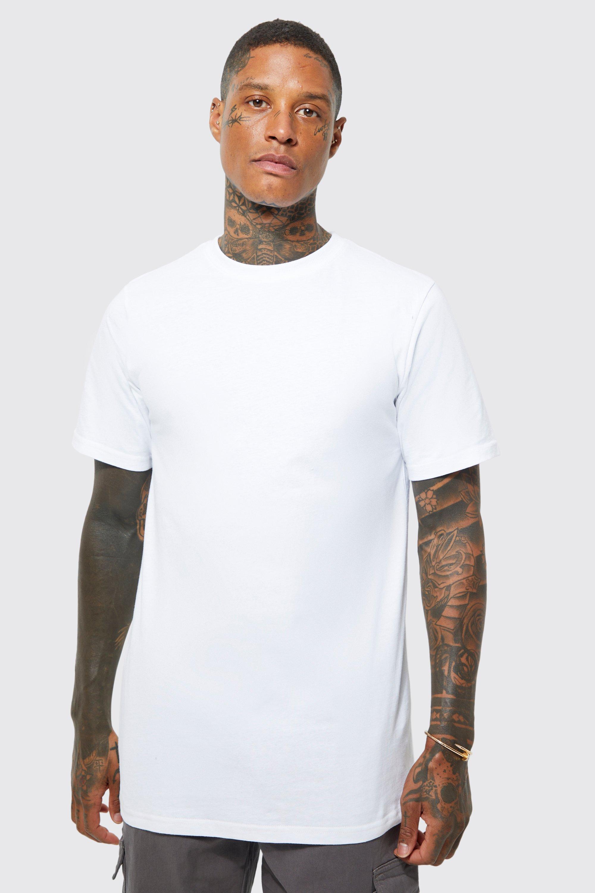 Mens longline clearance tee