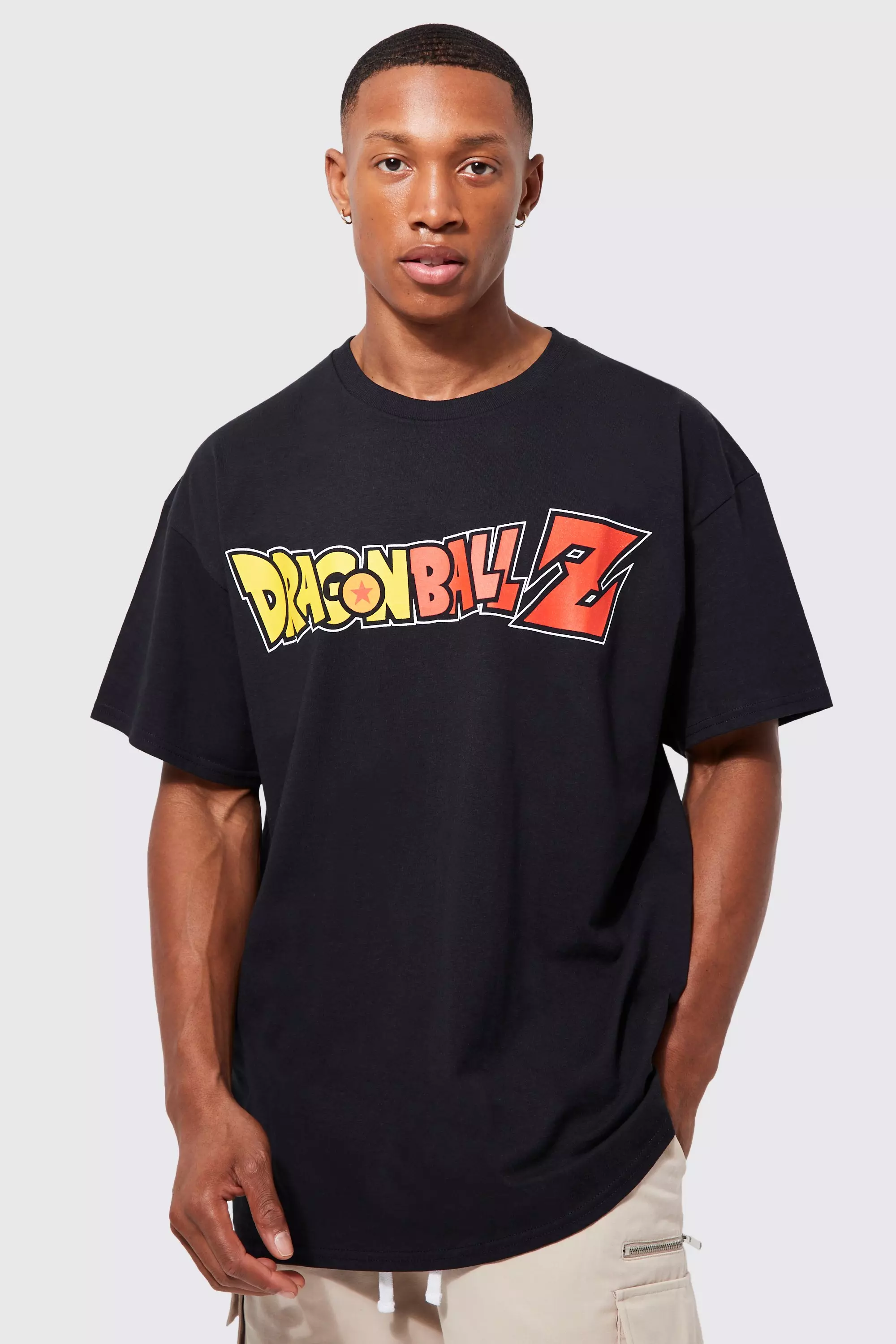 Black Oversized Dragonball Z Goku License T-shirt alternative image