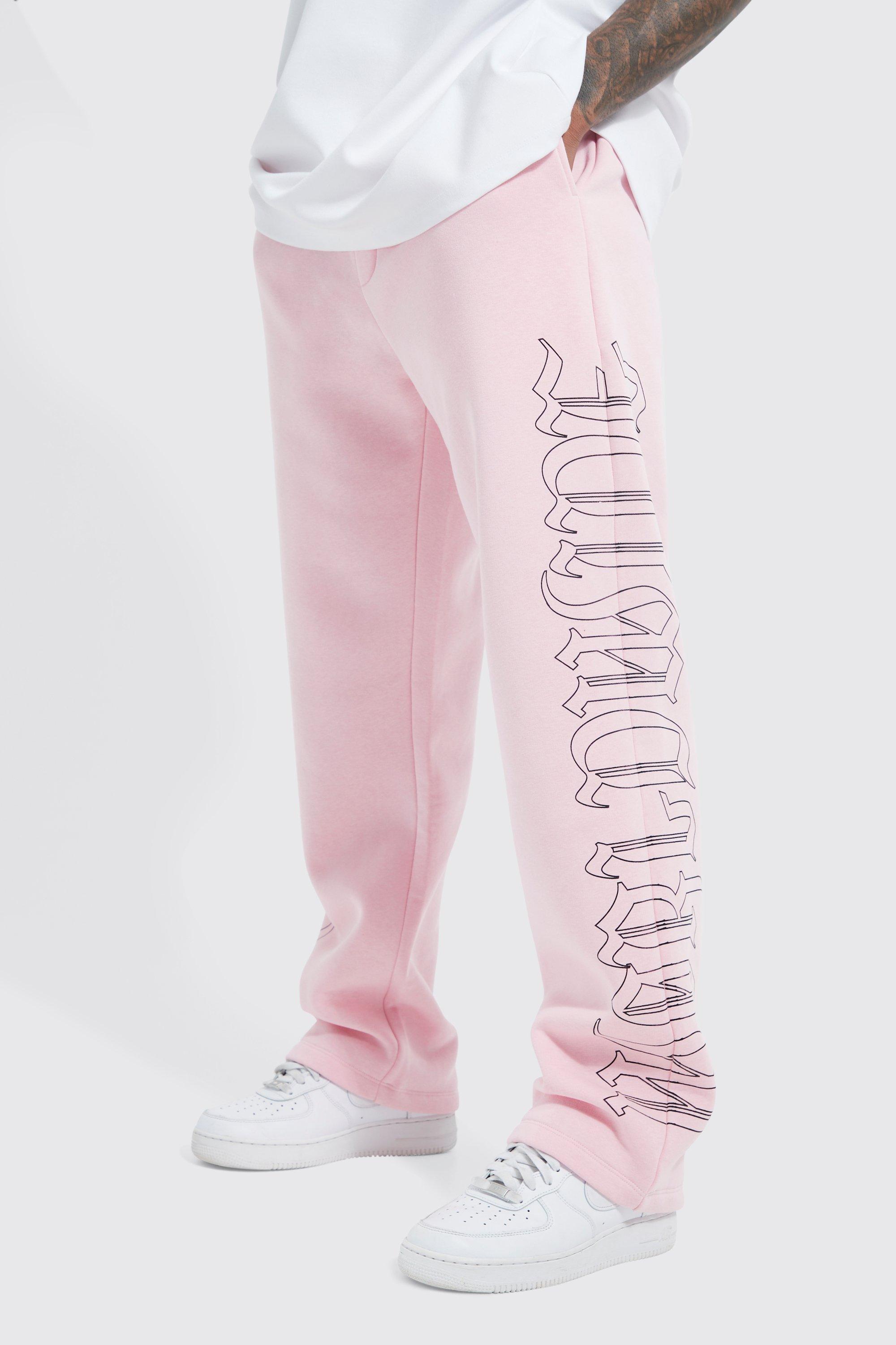 Straight Leg Worldwide Joggers boohooMAN USA