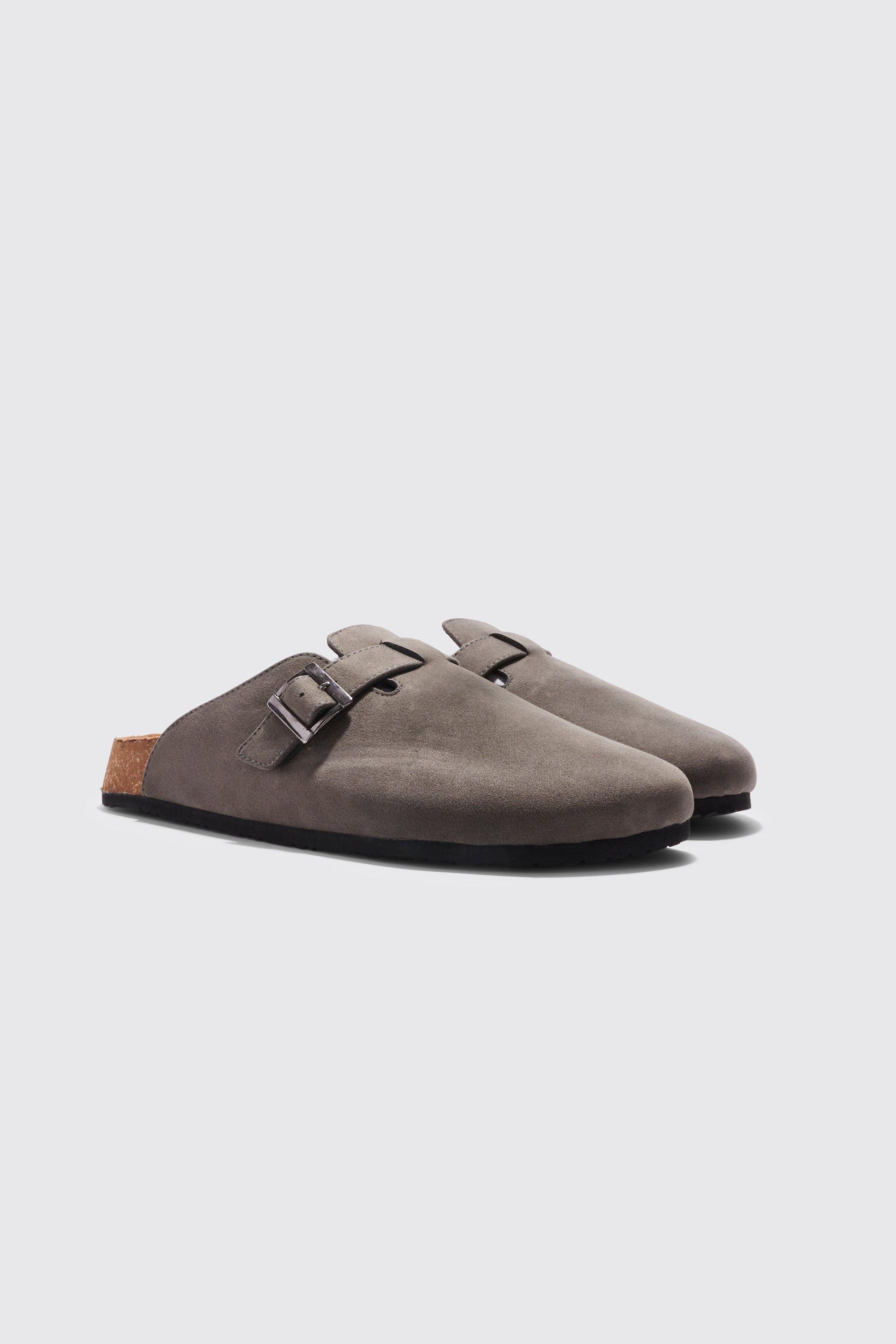 Faux 2024 suede mules