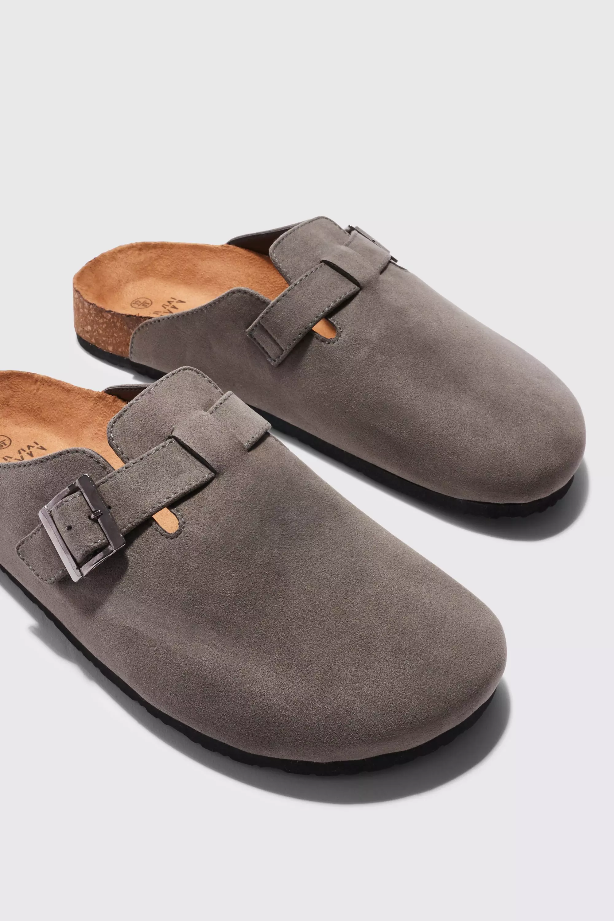 Faux Suede Mule | boohooMAN USA