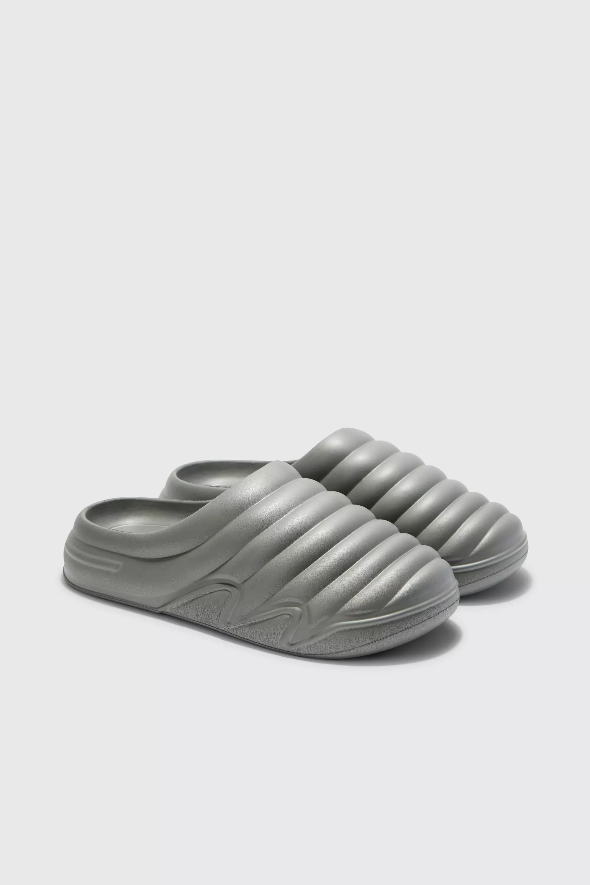 Moulded Mule Grey