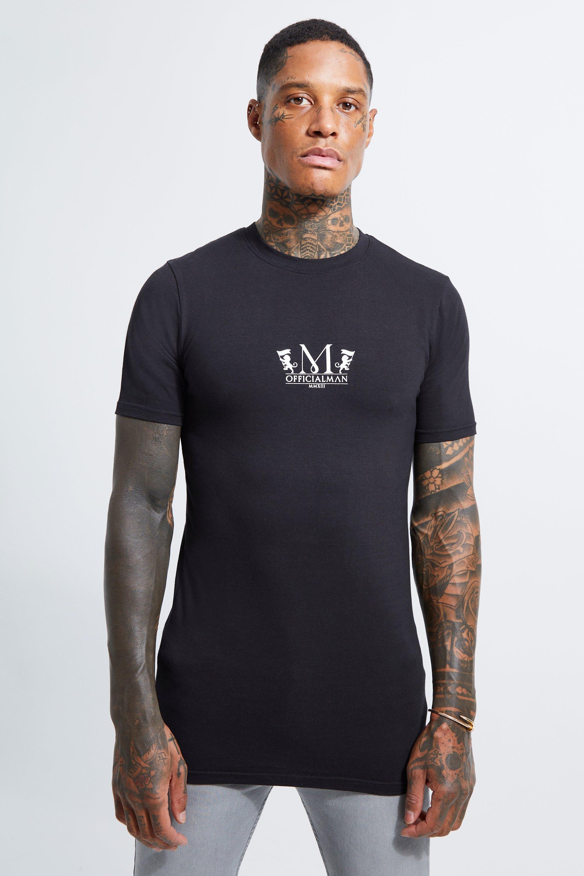 boohooman muscle fit shirt