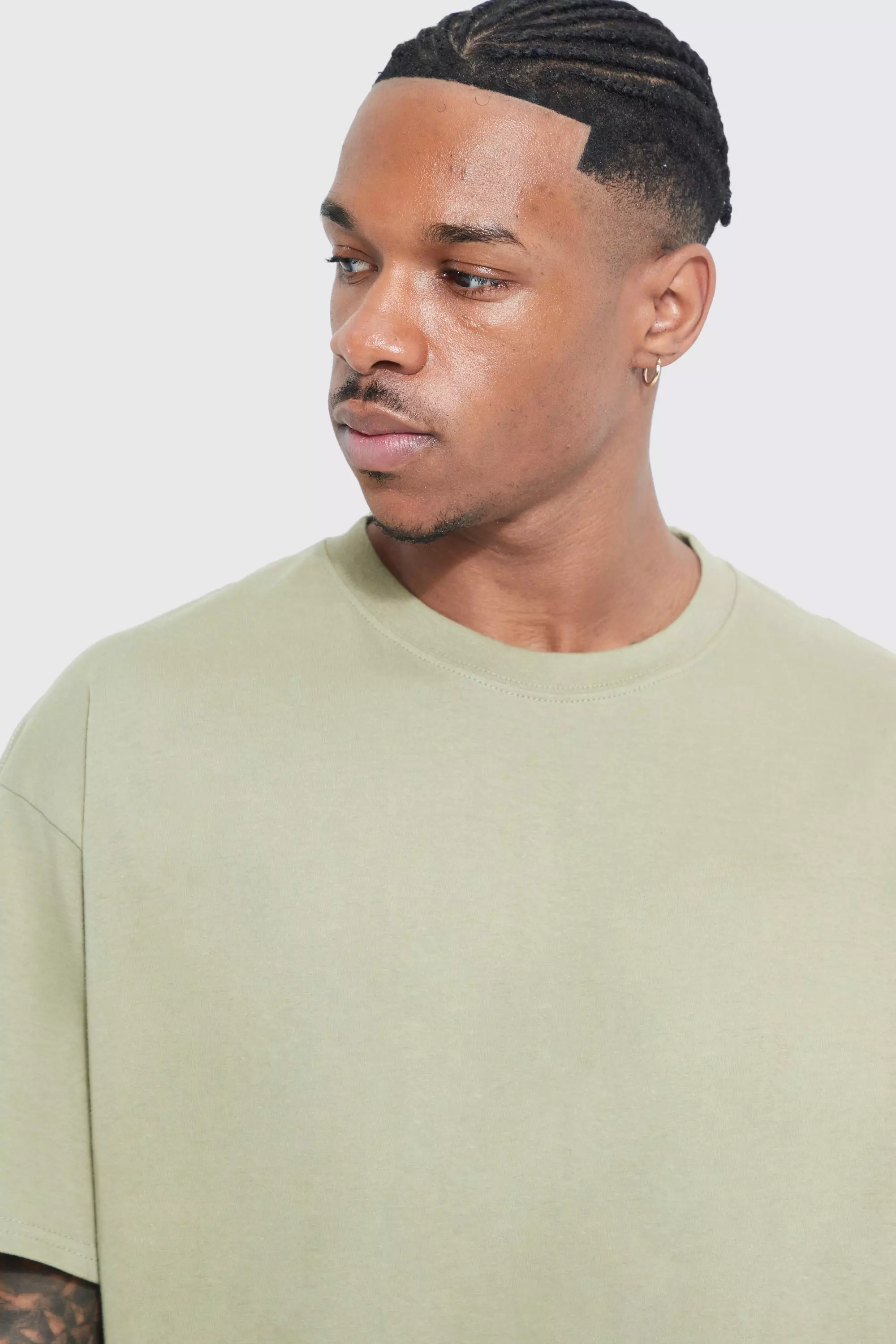 Green Peace On Earth T-Shirt Met Print alternatieve afbeelding