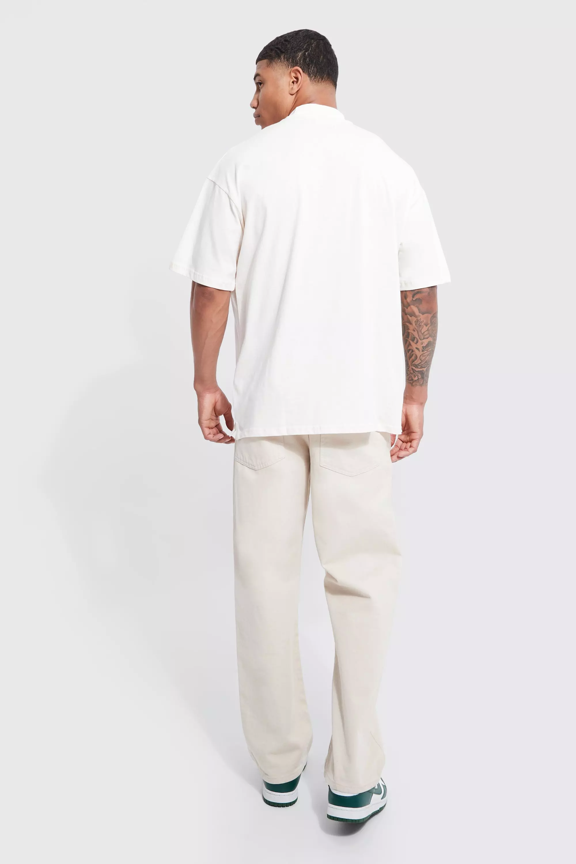 Oversized Multi Graphic Embroidered T-shirt | boohooMAN USA
