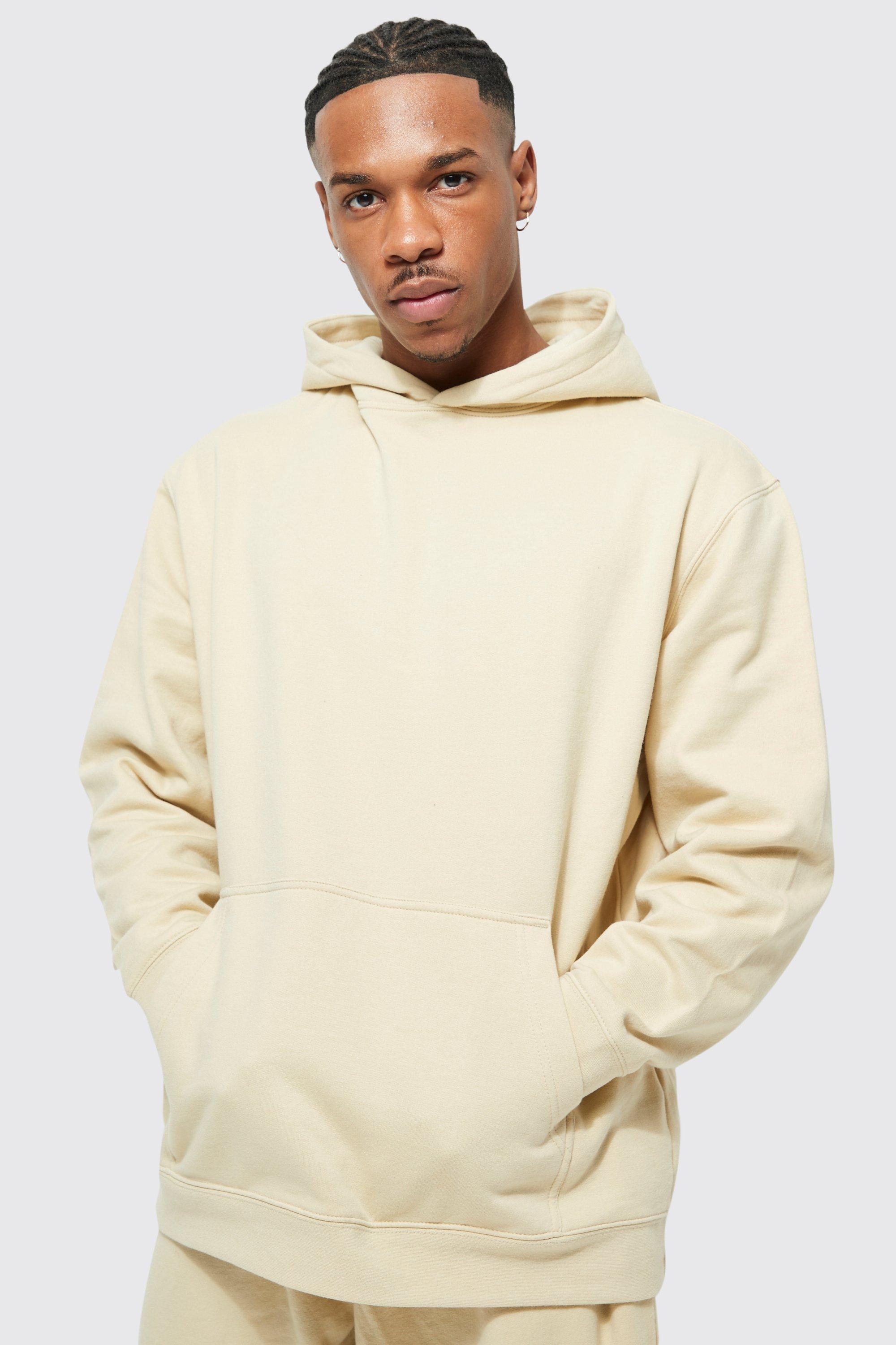 Basic Oversized Fit Hoodie | boohooMAN USA