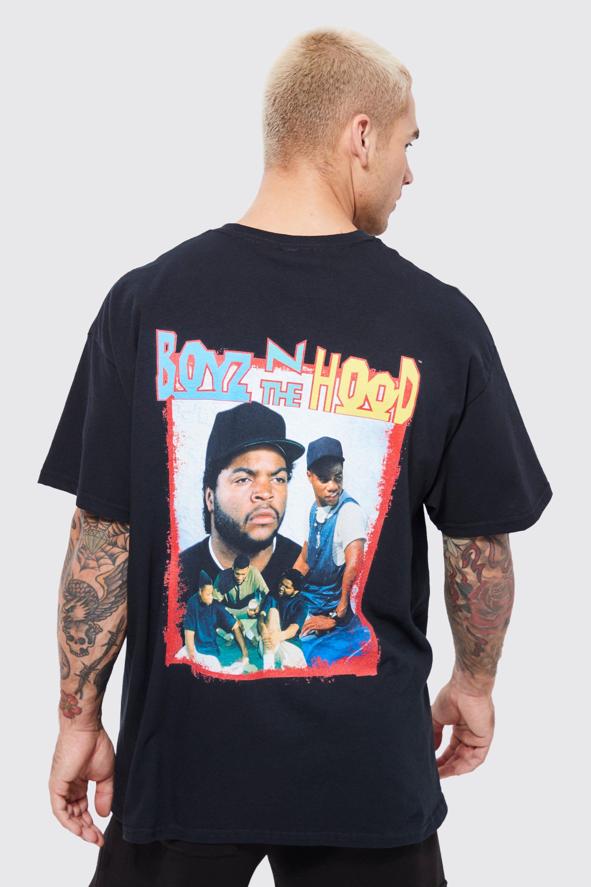 Oversized Boyz In The Hood License T shirt boohooMAN UK