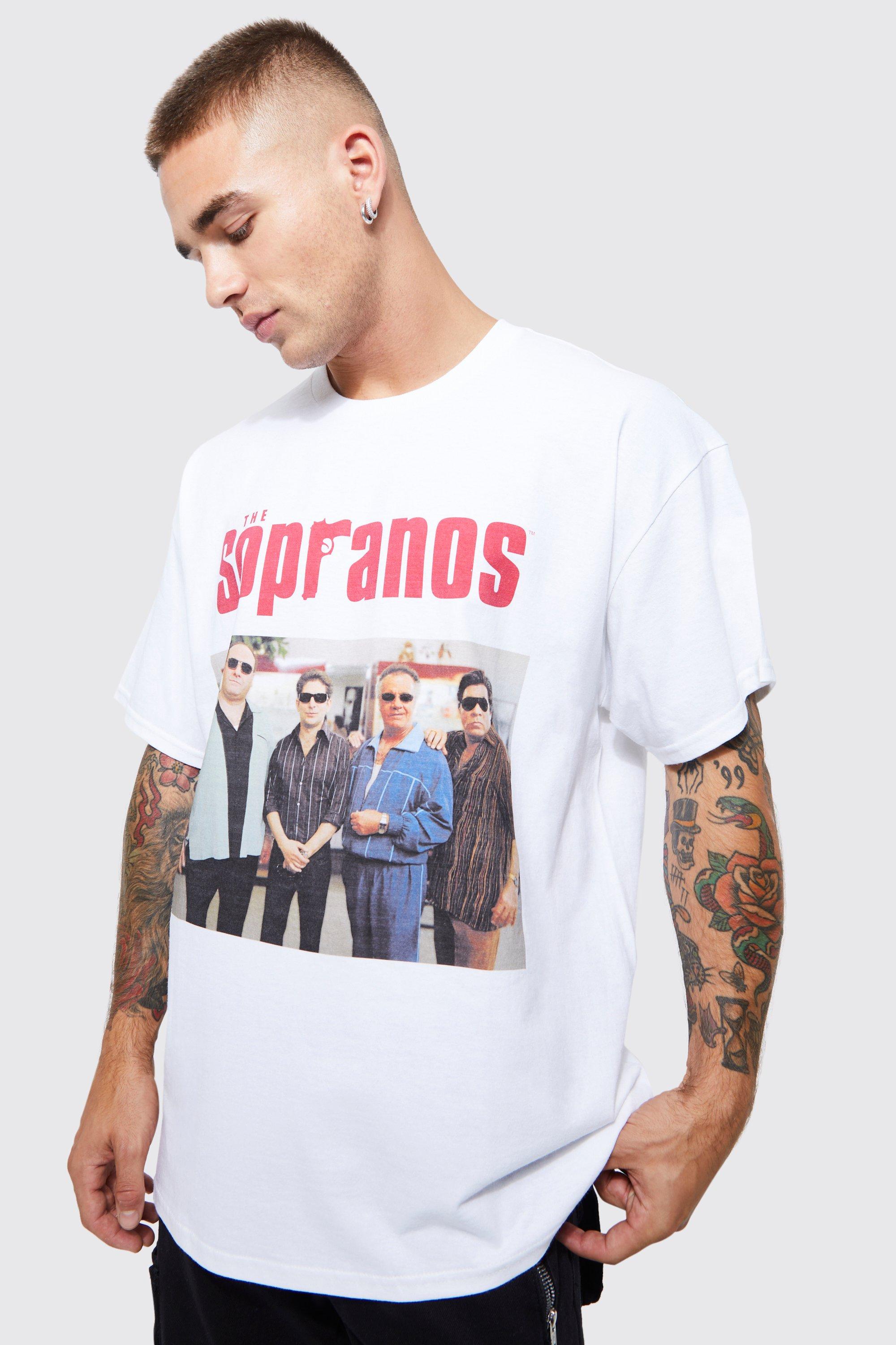 Oversized Sopranos License T-shirt | boohooMAN USA