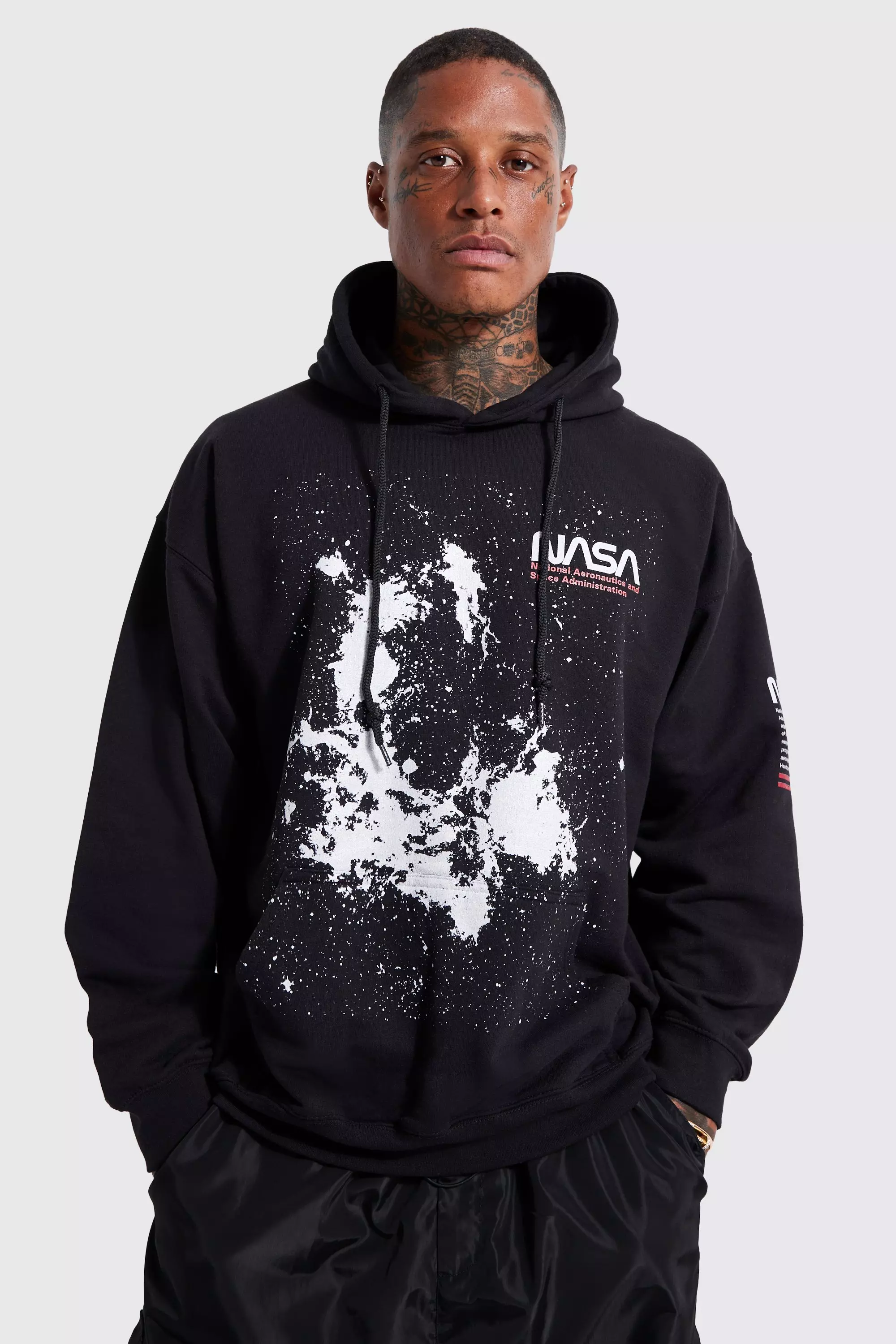 Nasa hoodie boohooman sale