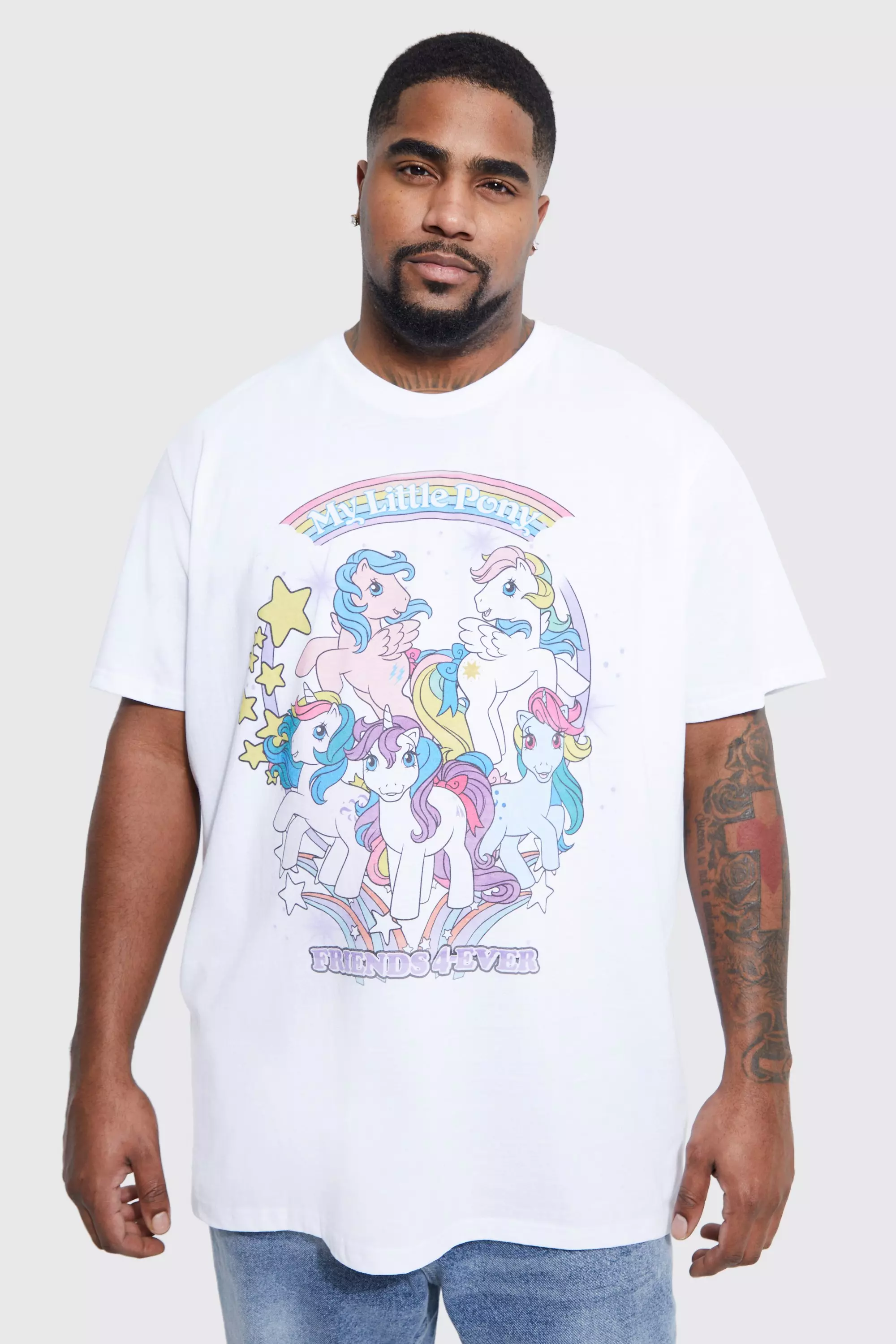 Plus My Little Pony License T shirt boohooMAN UK