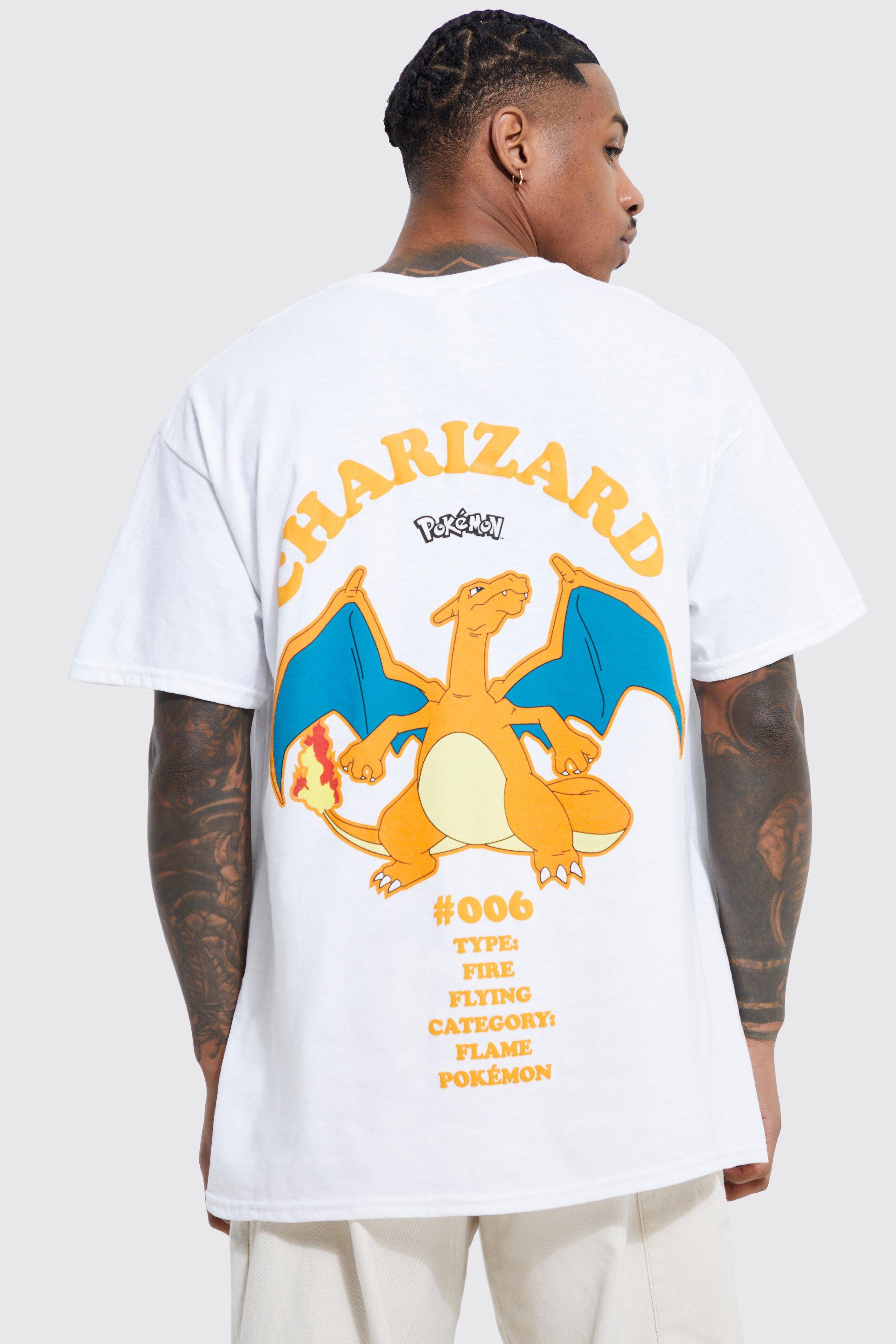 HYBRID APPAREL - Pokémon - Charizard Stats - Juniors Muscle T