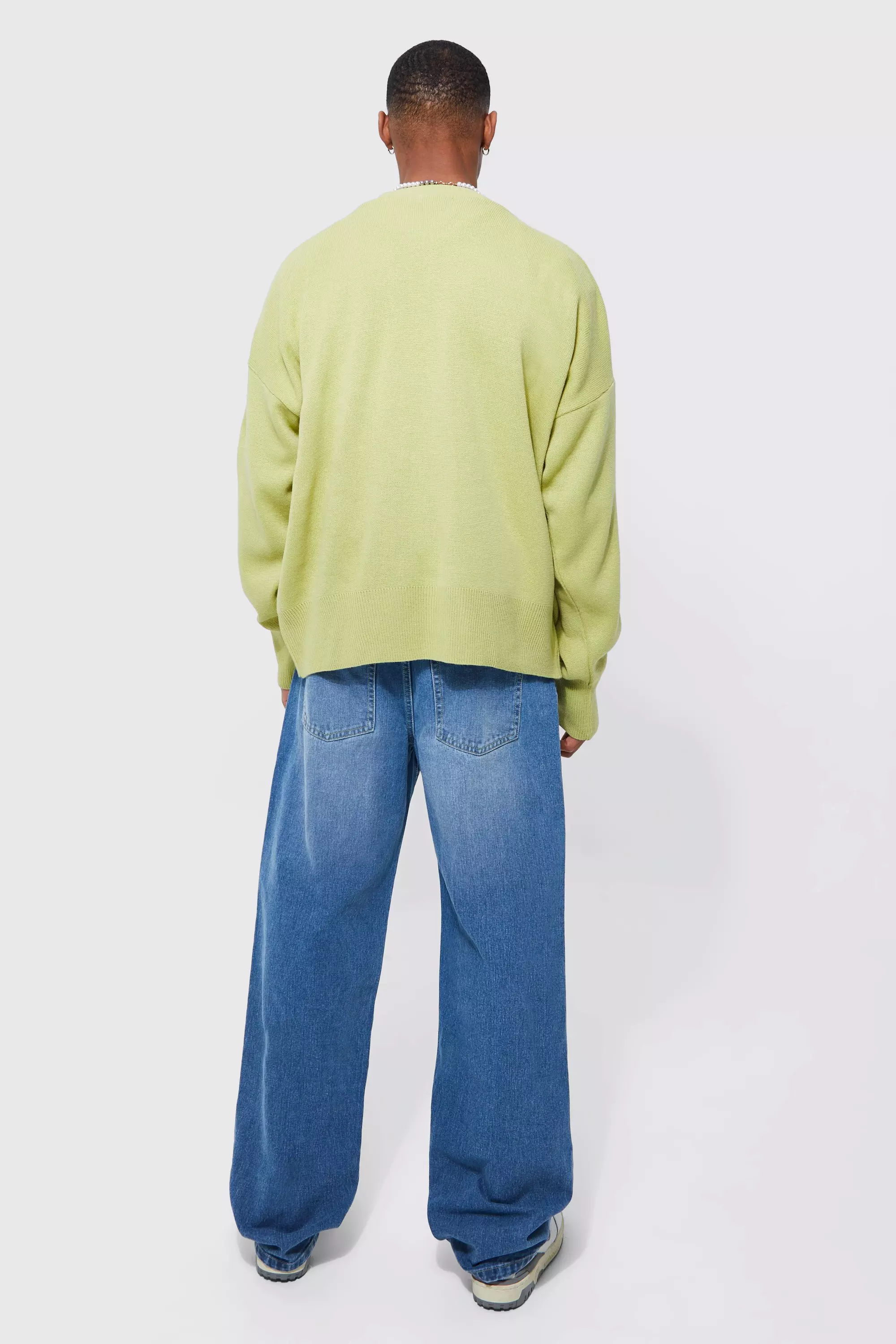 Mid blue Baggy Fit Jeans alternative image