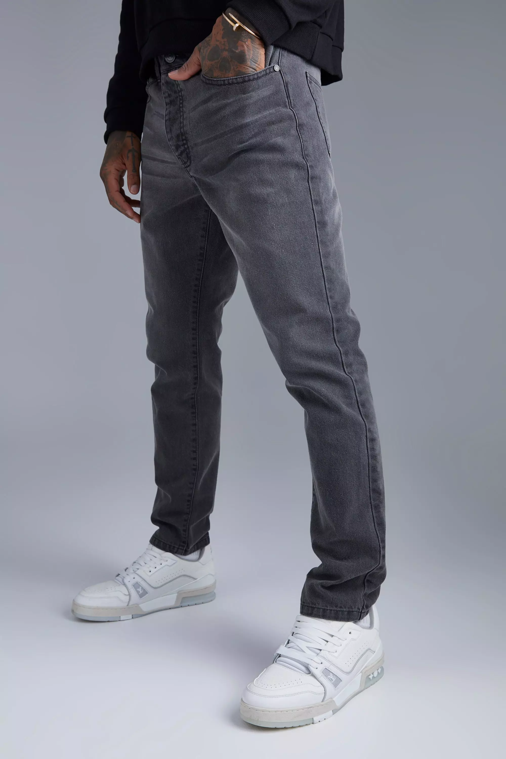 Slim Fit Jeans Dark grey